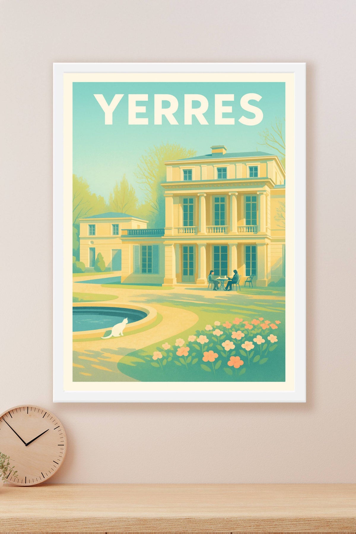 Affiche Yerres — Évasion bucolique au cœur du domaine · poster d'art de Yerres