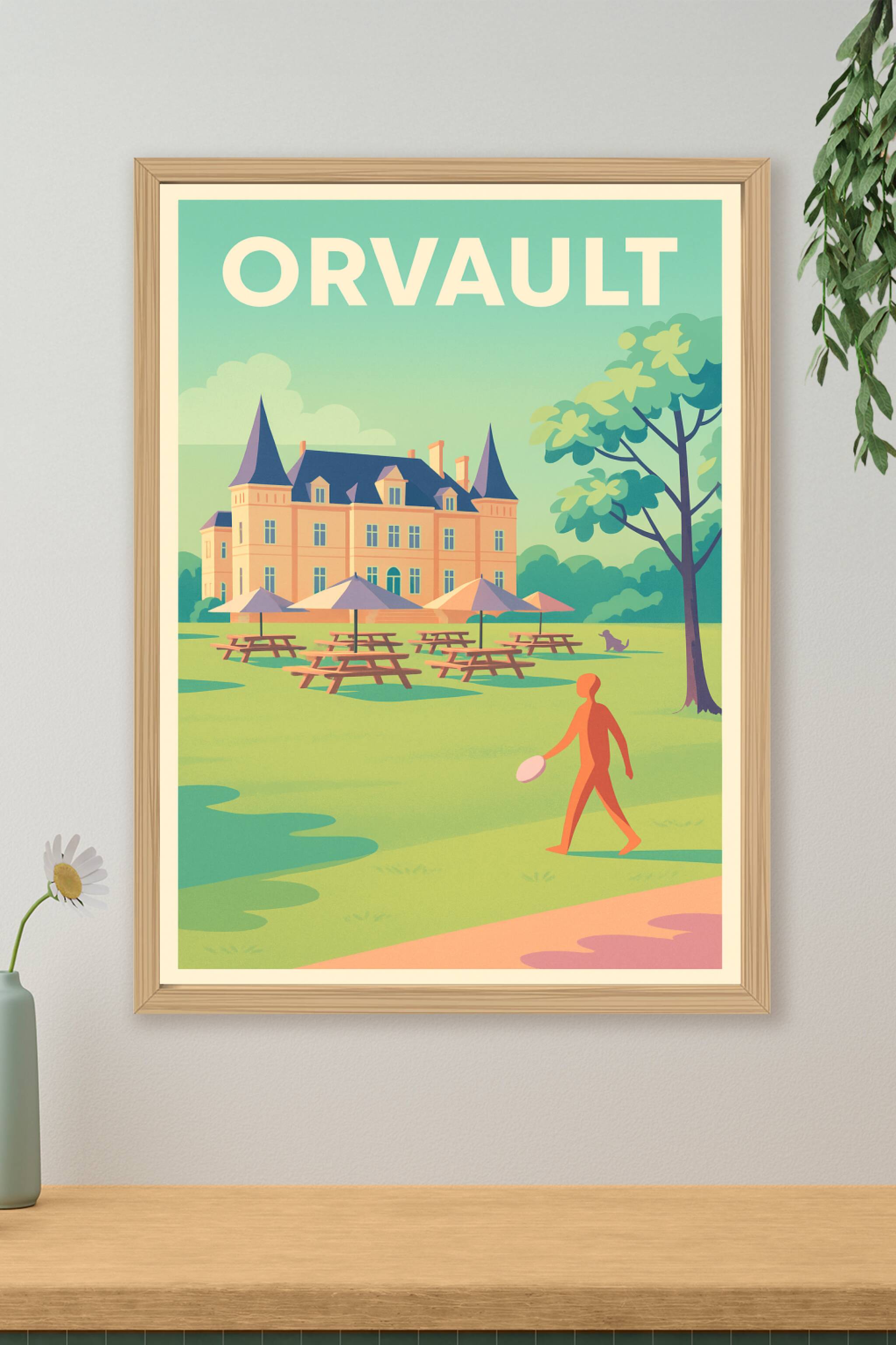 Affiche de Orvault - Ambiance champêtre et détente au château