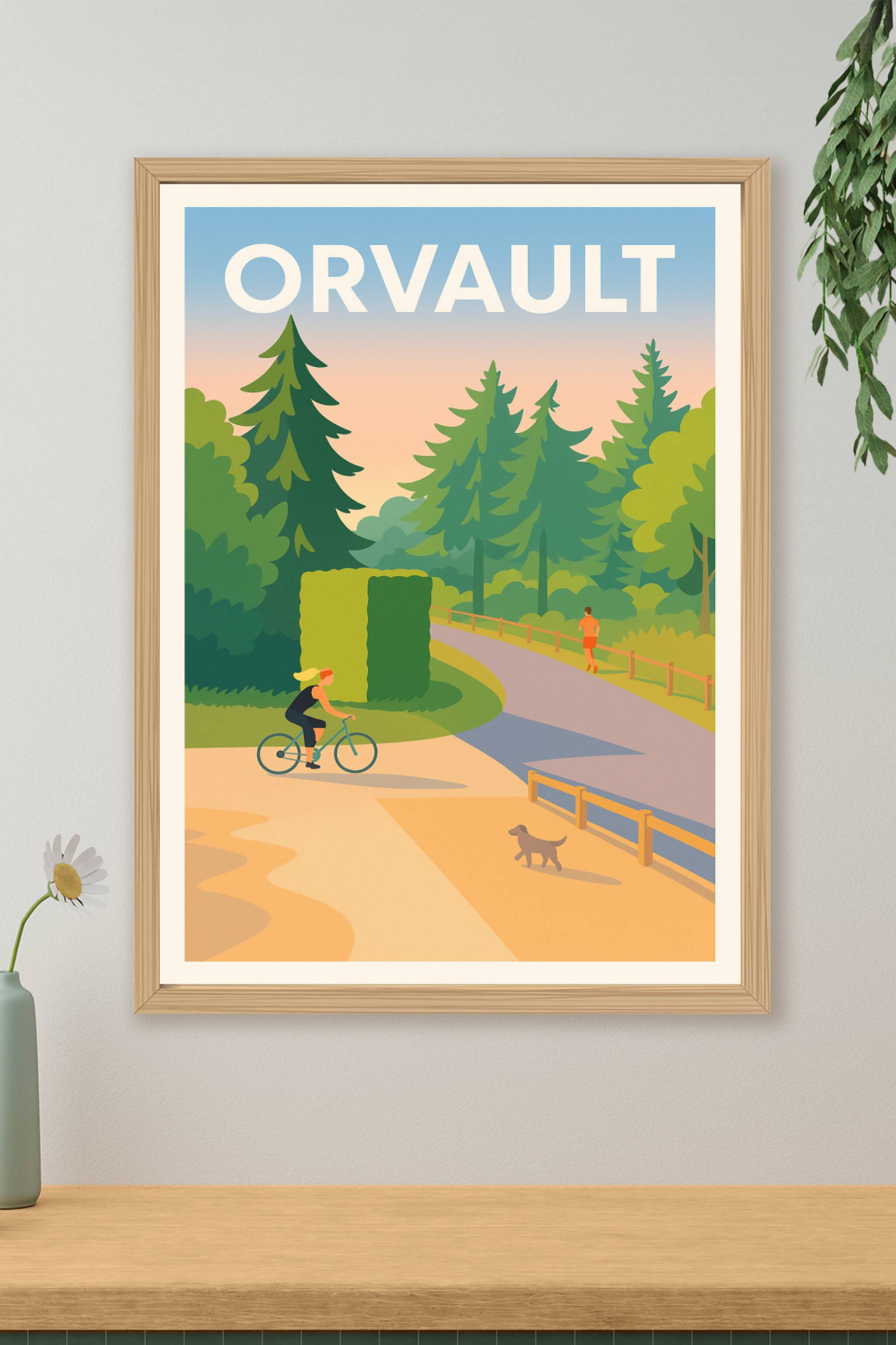 Affiche de Orvault - Évasion nature et bien-être