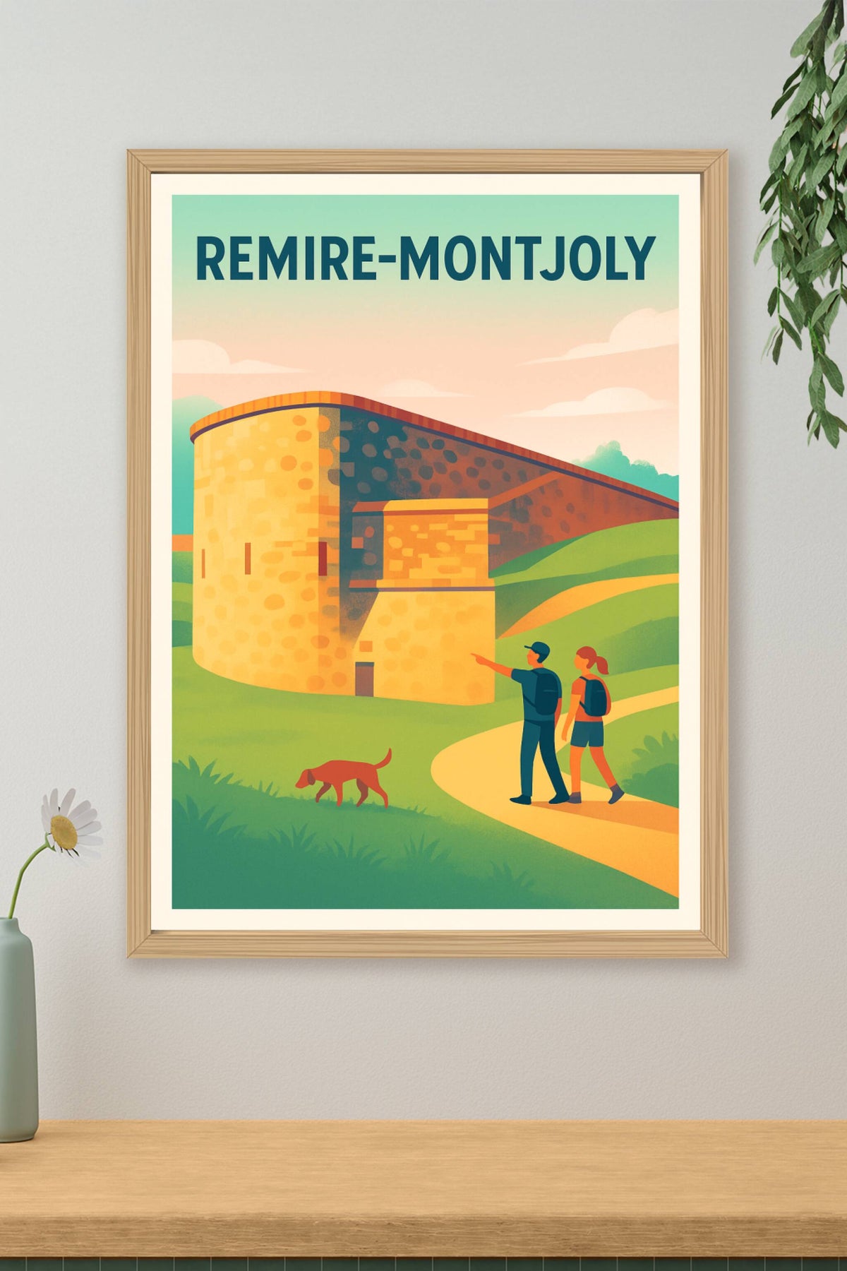 Affiche Remire-Montjoly — Une promenade historique en pleine nature · poster d'art de Remire-Montjoly
