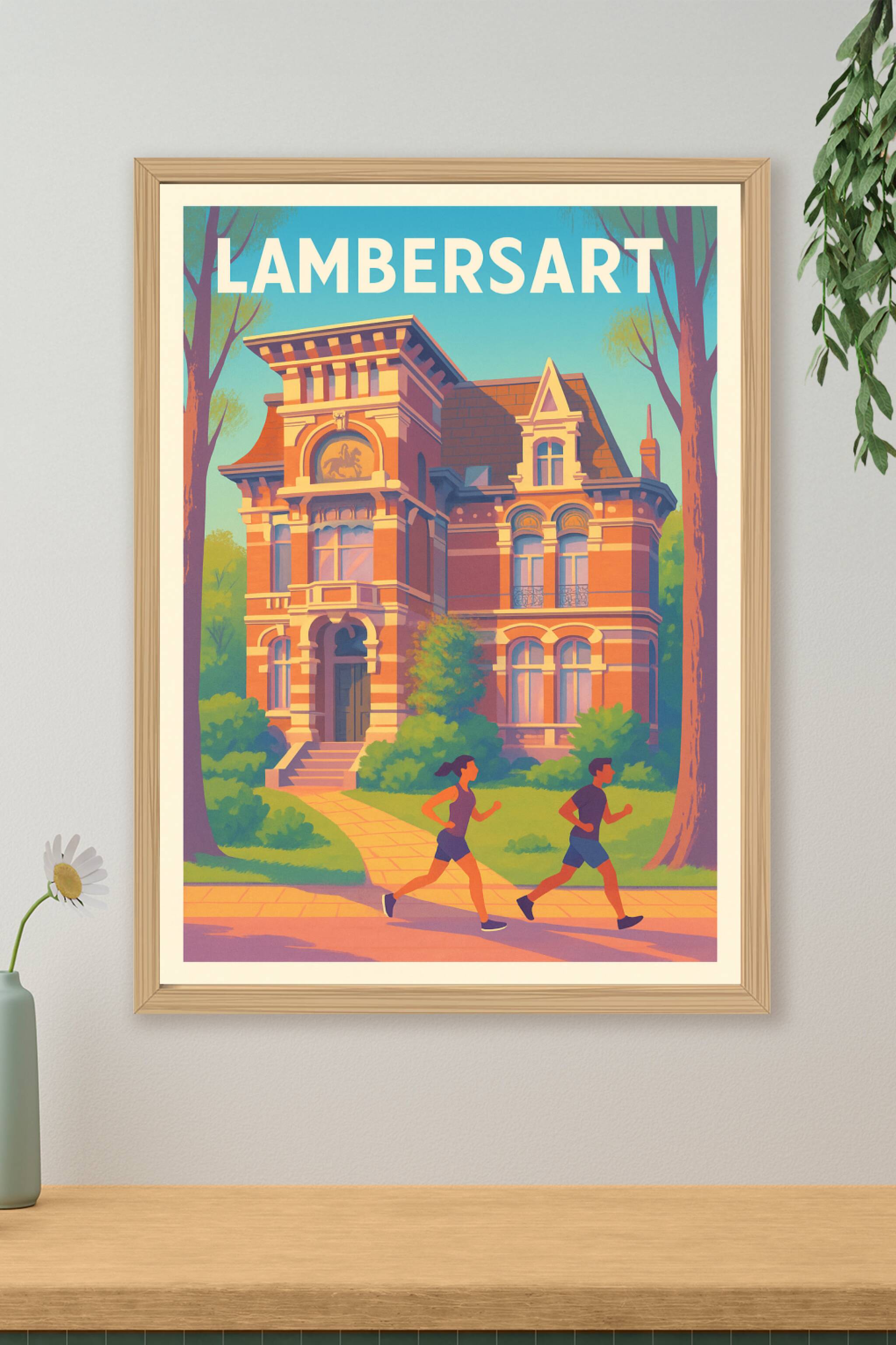 Affiche de Lambersart - Élégance et nature au cœur de la ville