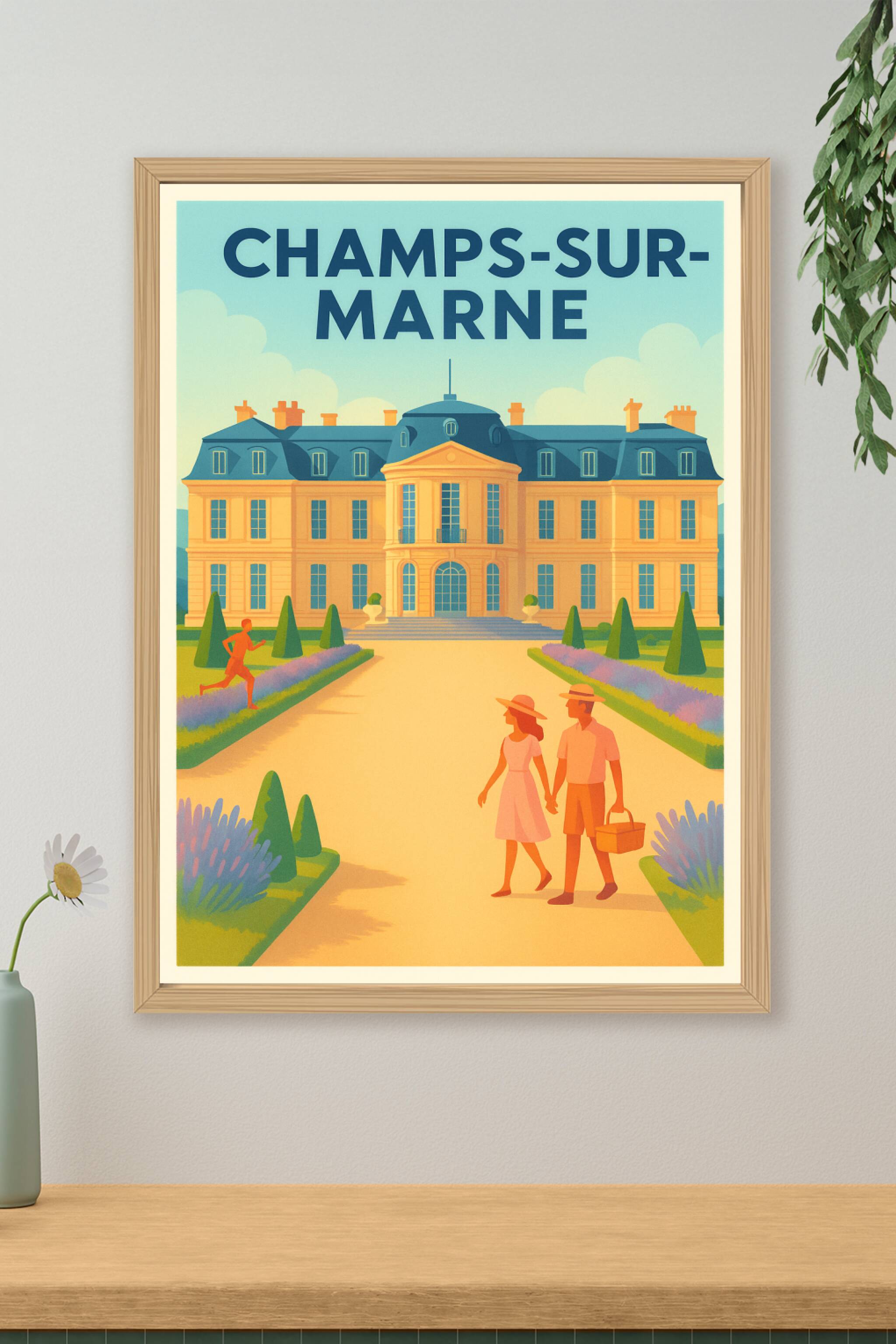 Affiche de Champs-sur-Marne - Élégance et sérénité au Château