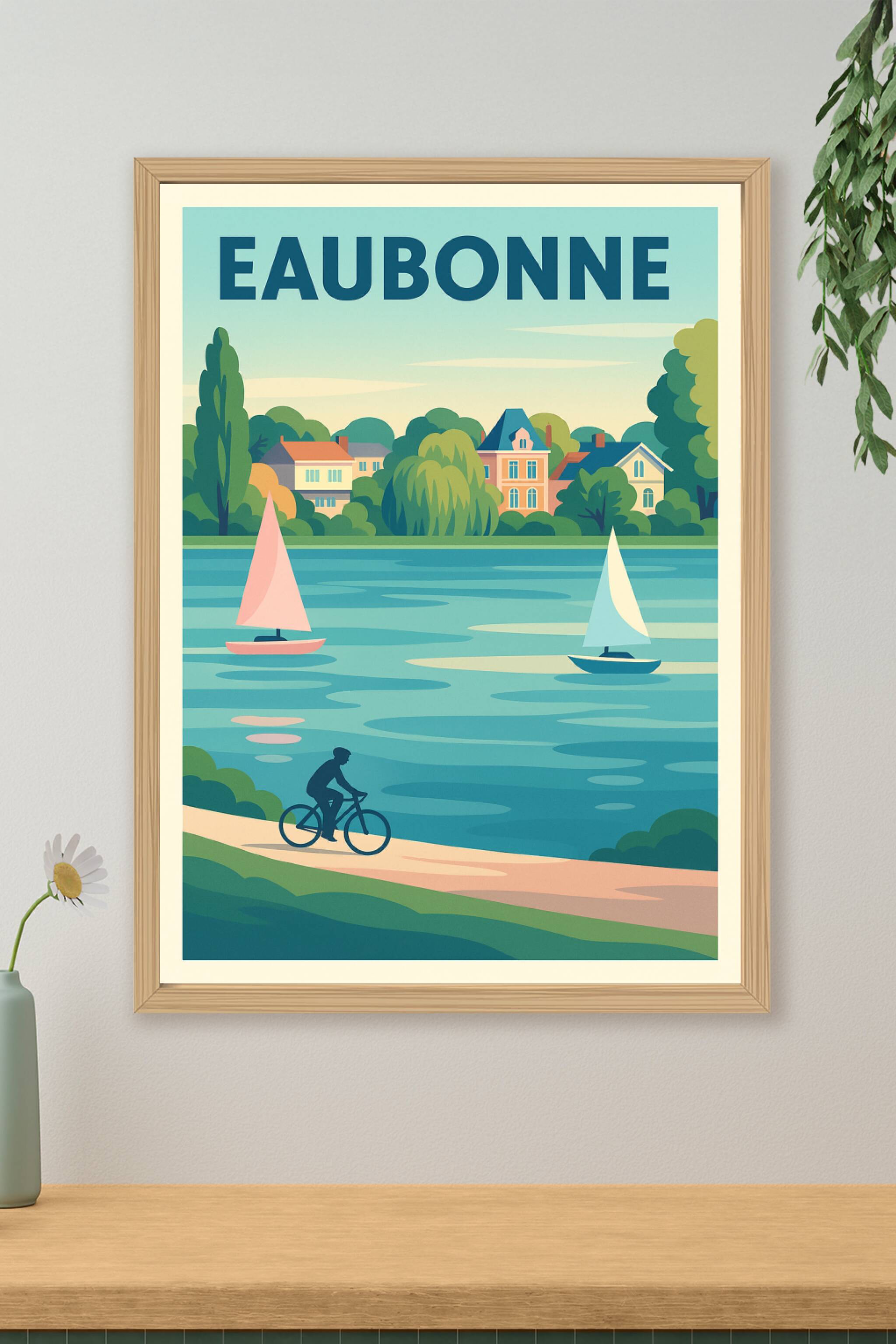 Affiche de Eaubonne - Sérénité entre nature et rivière