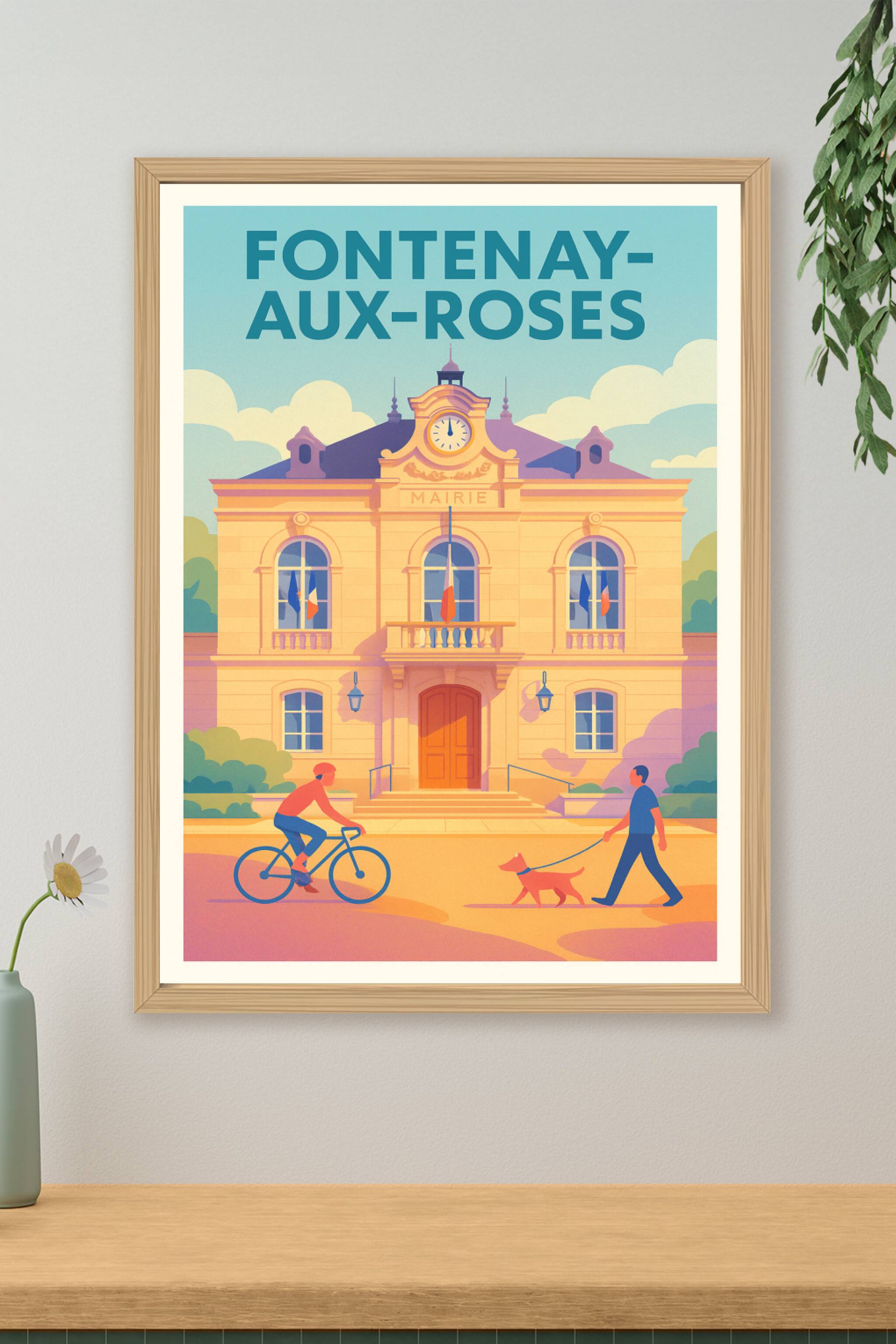 Affiche de Fontenay-aux-Roses - Charme et sérénité au cœur de la ville