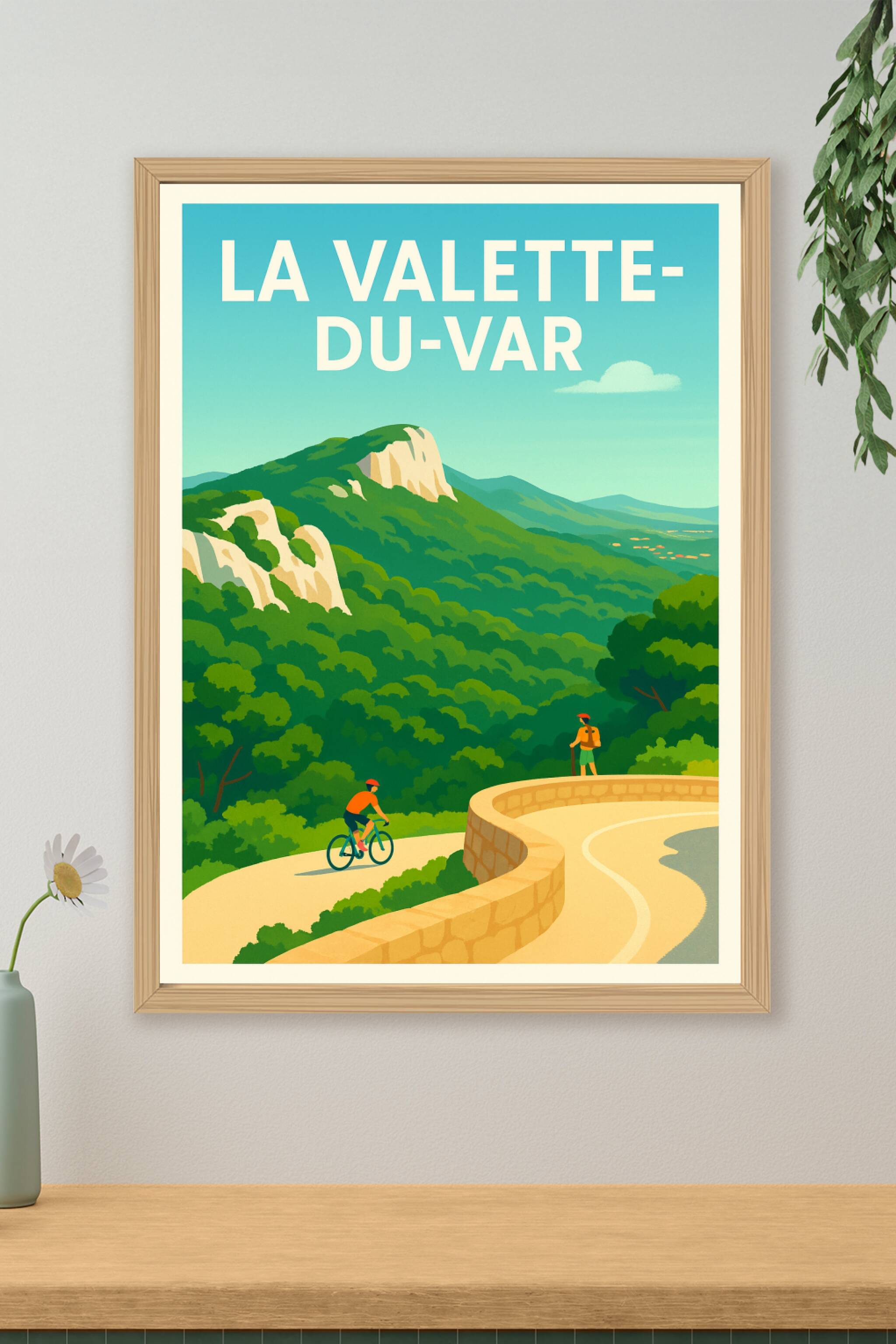 Affiche de La Valette-du-Var - Escapade nature entre collines et sentiers