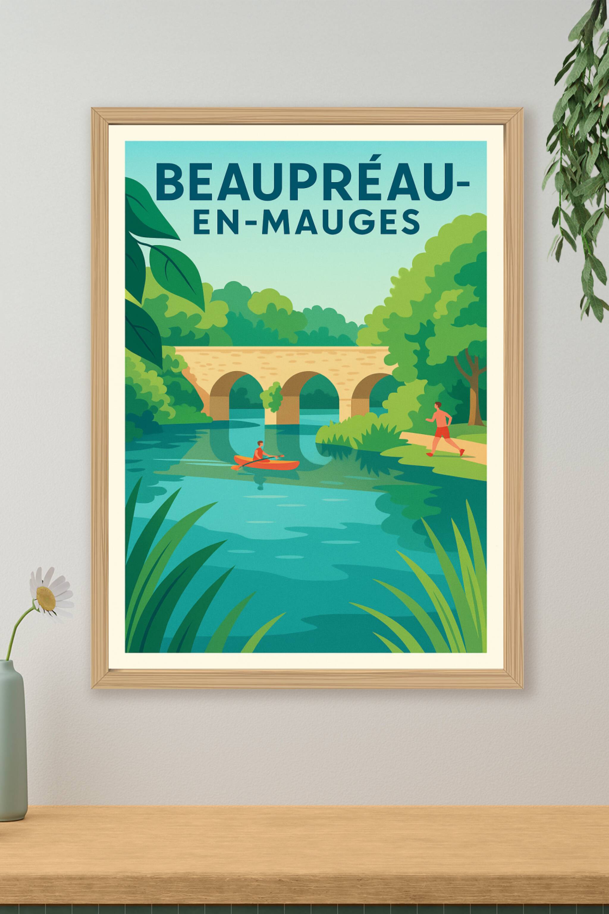 Affiche de Beaupréau-en-Mauges - Escapade nature au fil de l'eau