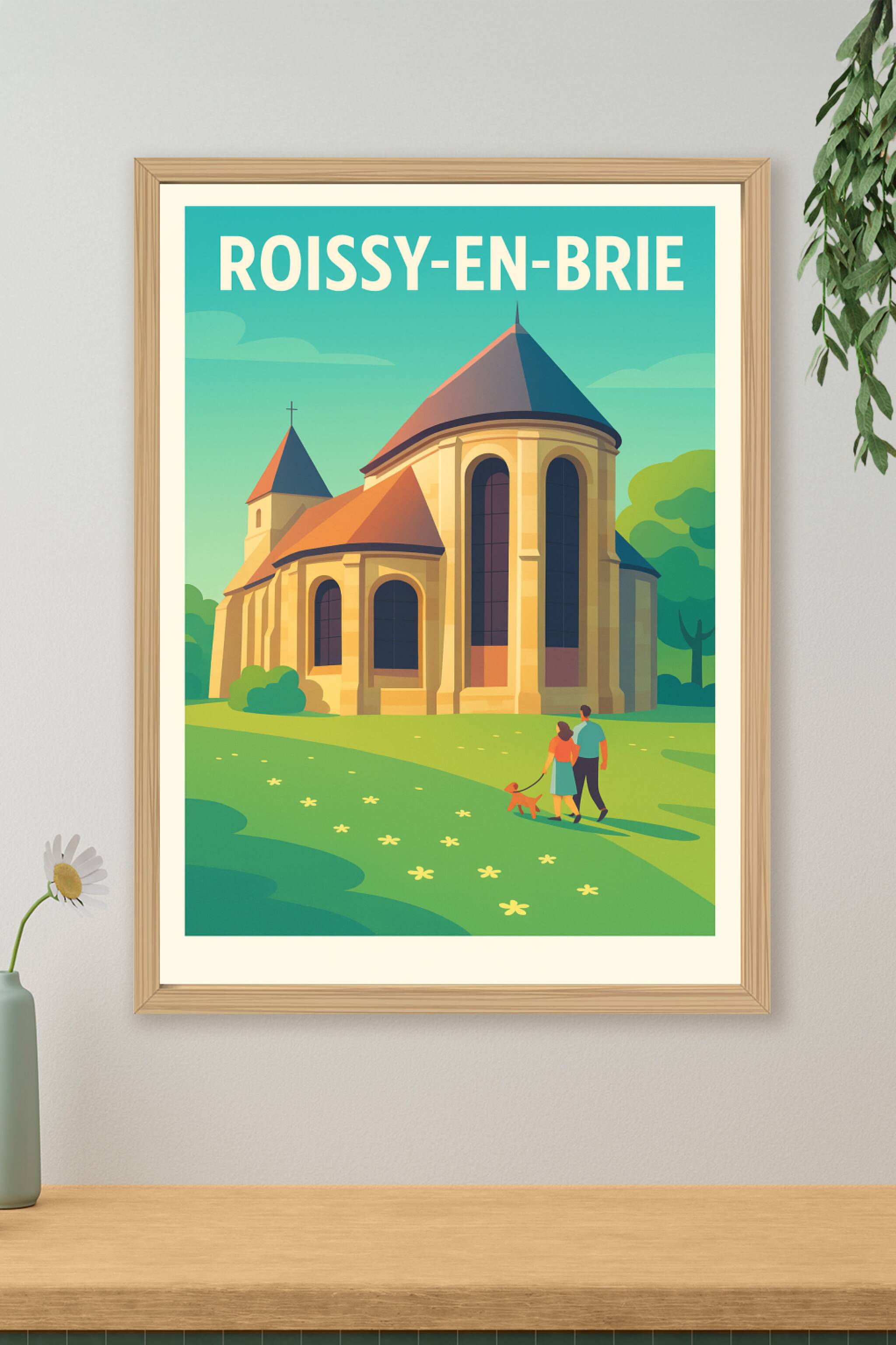 Affiche de Roissy-en-Brie - Douceur et patrimoine à découvrir