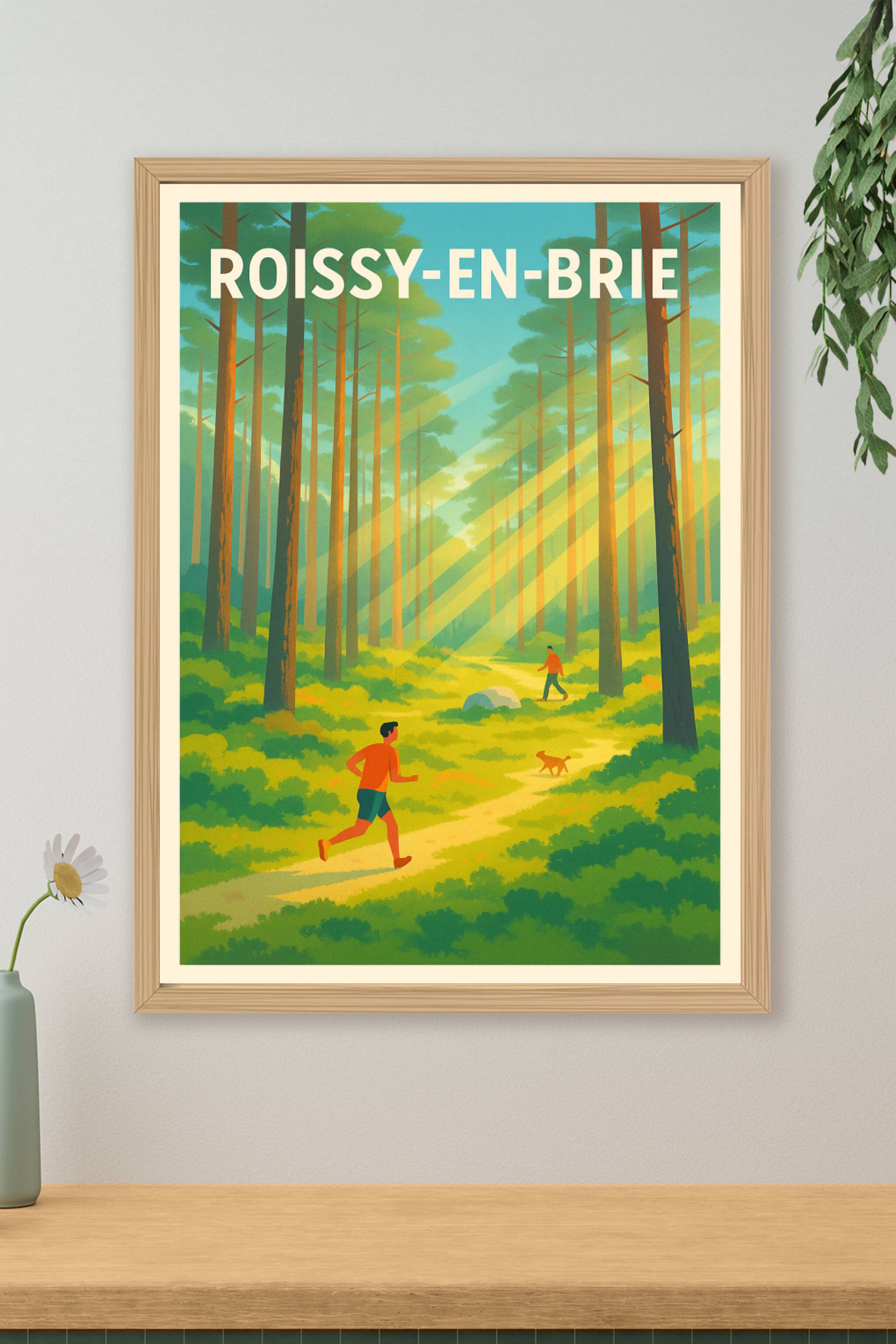 Affiche de Roissy-en-Brie - Escapade nature au cœur de la forêt