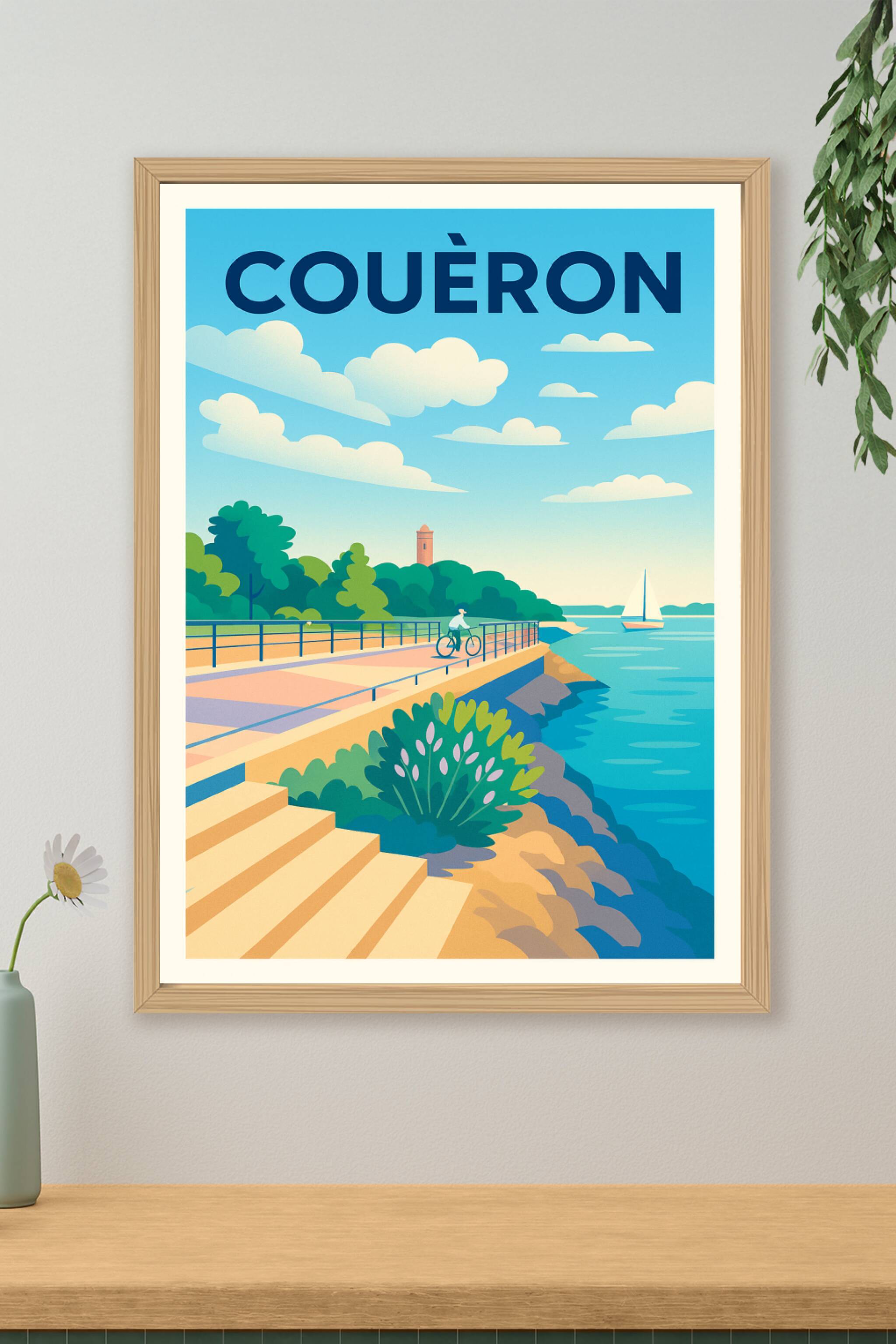 Affiche de Couëron - Évasion au bord de l'eau