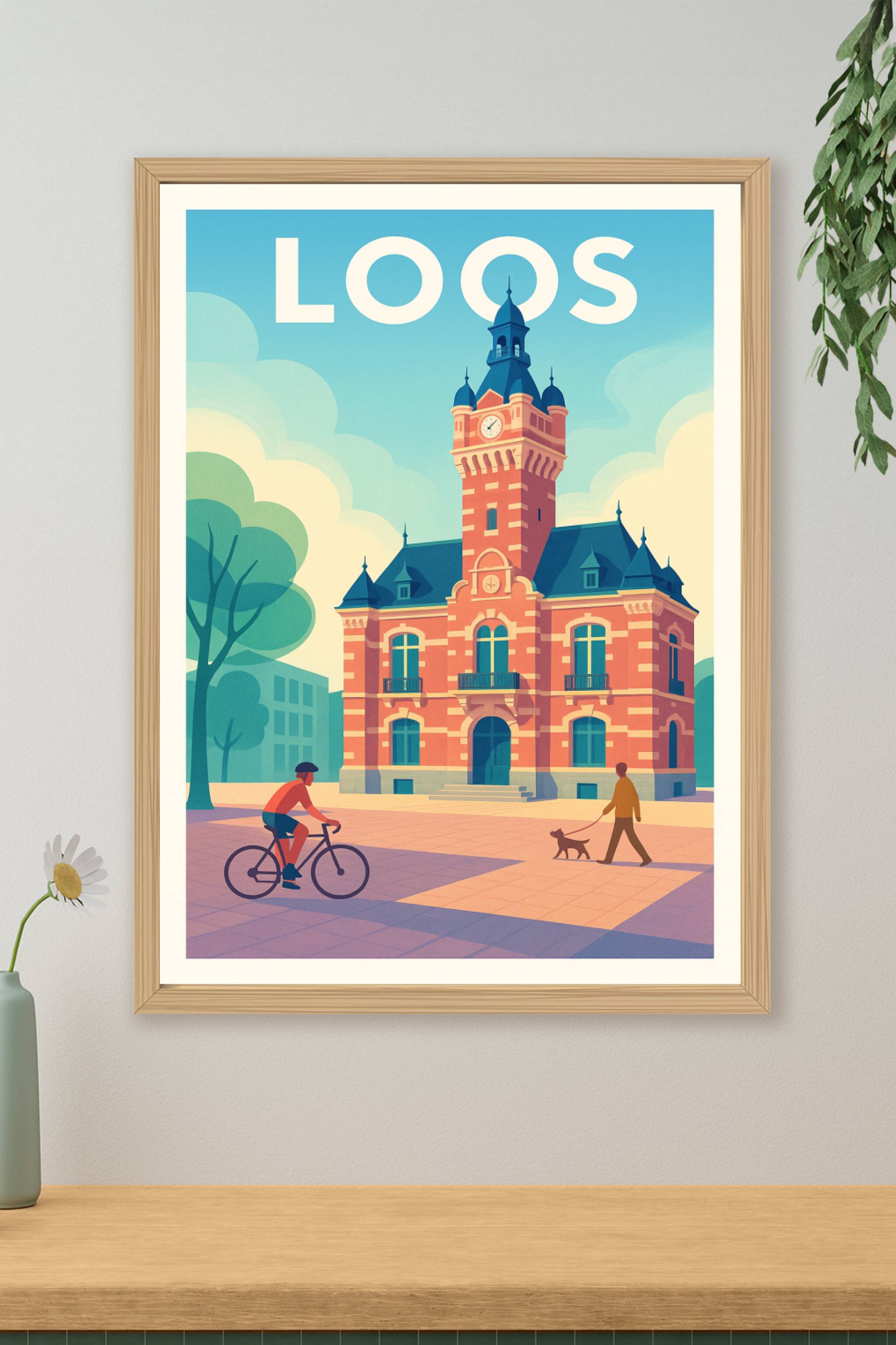 Affiche de Loos - Charme et sérénité au cœur de la ville