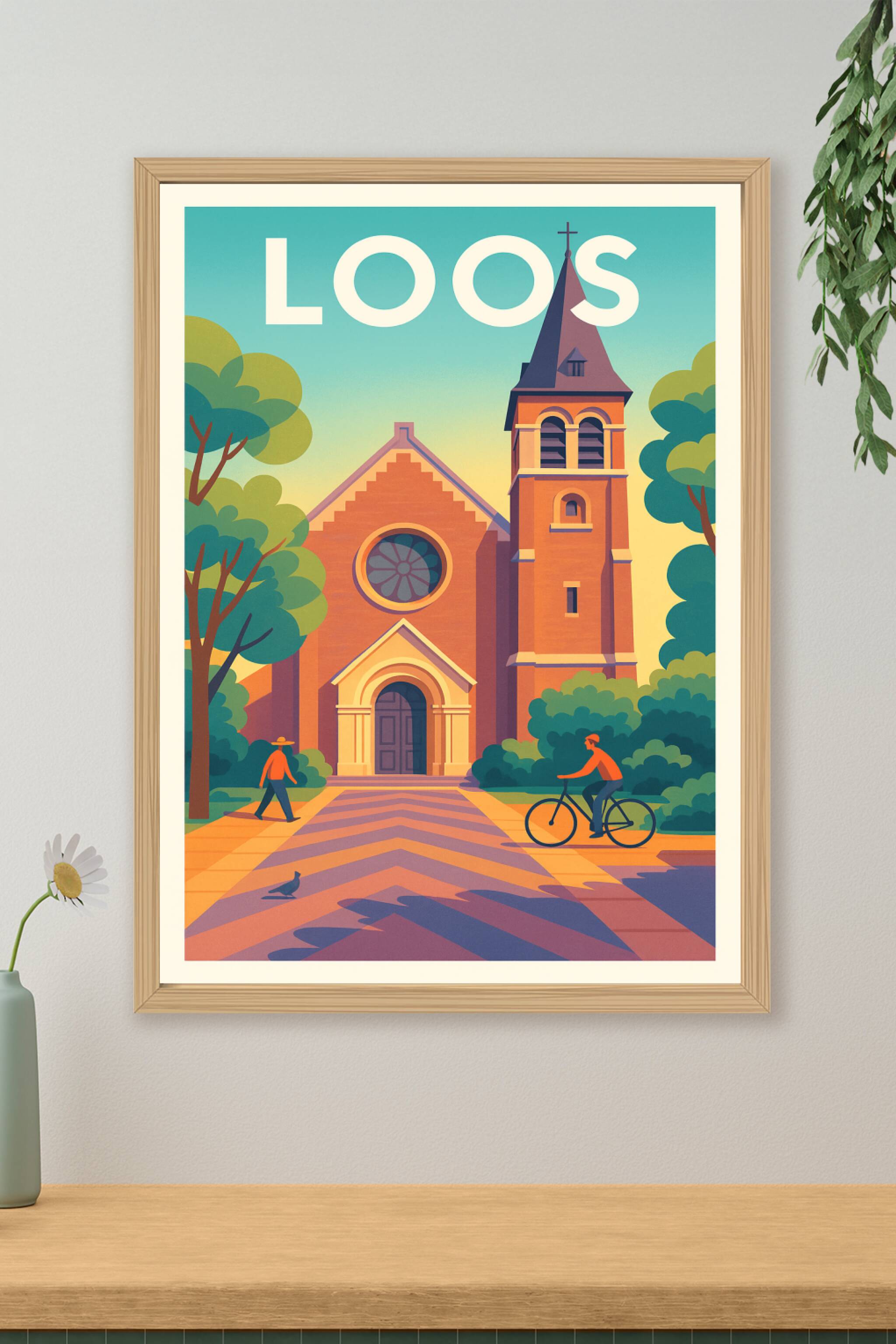 Affiche de Loos - Charme et sérénité au cœur de la ville