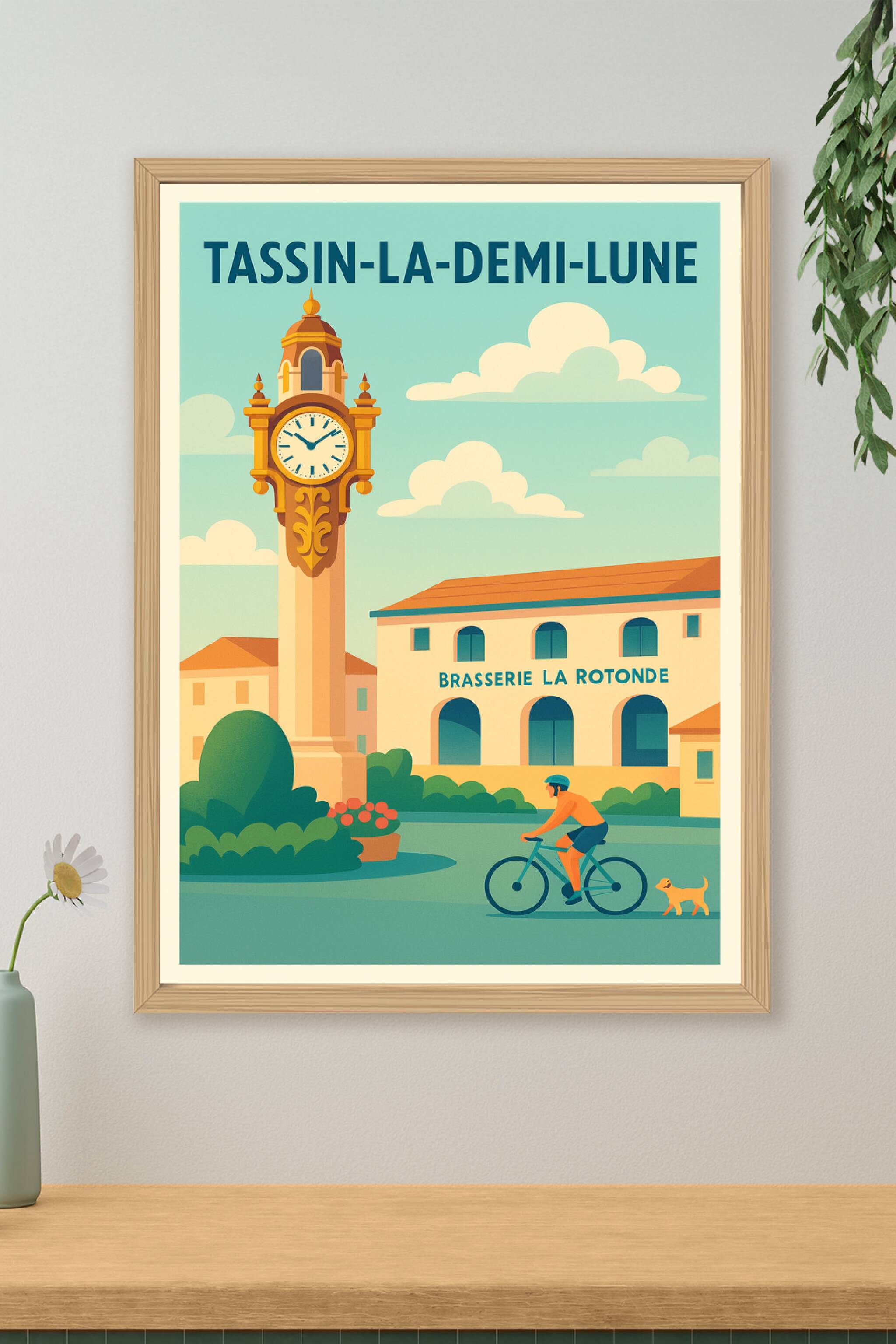 Affiche de Tassin-la-Demi-Lune - Charme et Sérénité au Quotidien