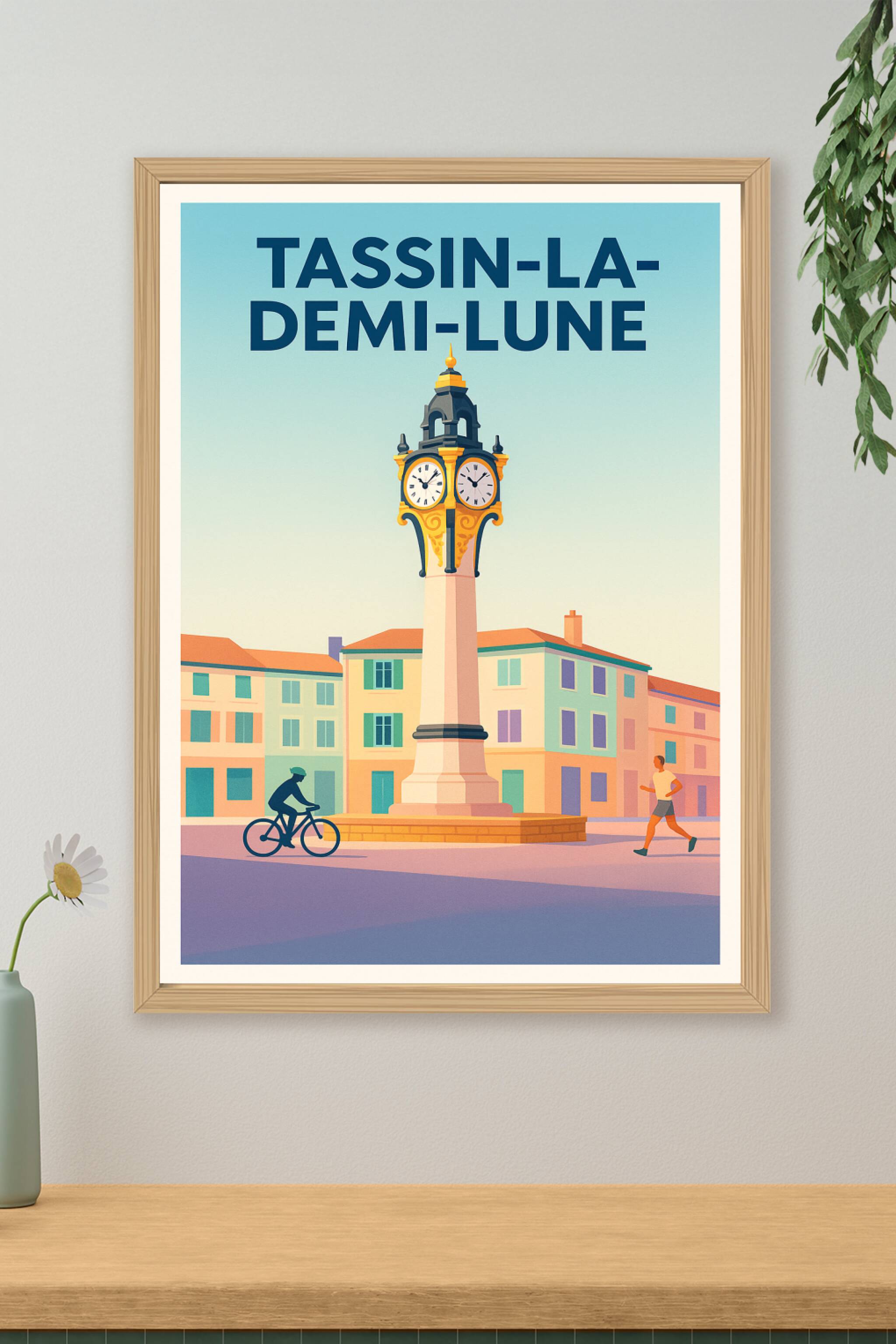 Affiche de Tassin-la-Demi-Lune - Charme et Sérénité au Cœur de la Ville
