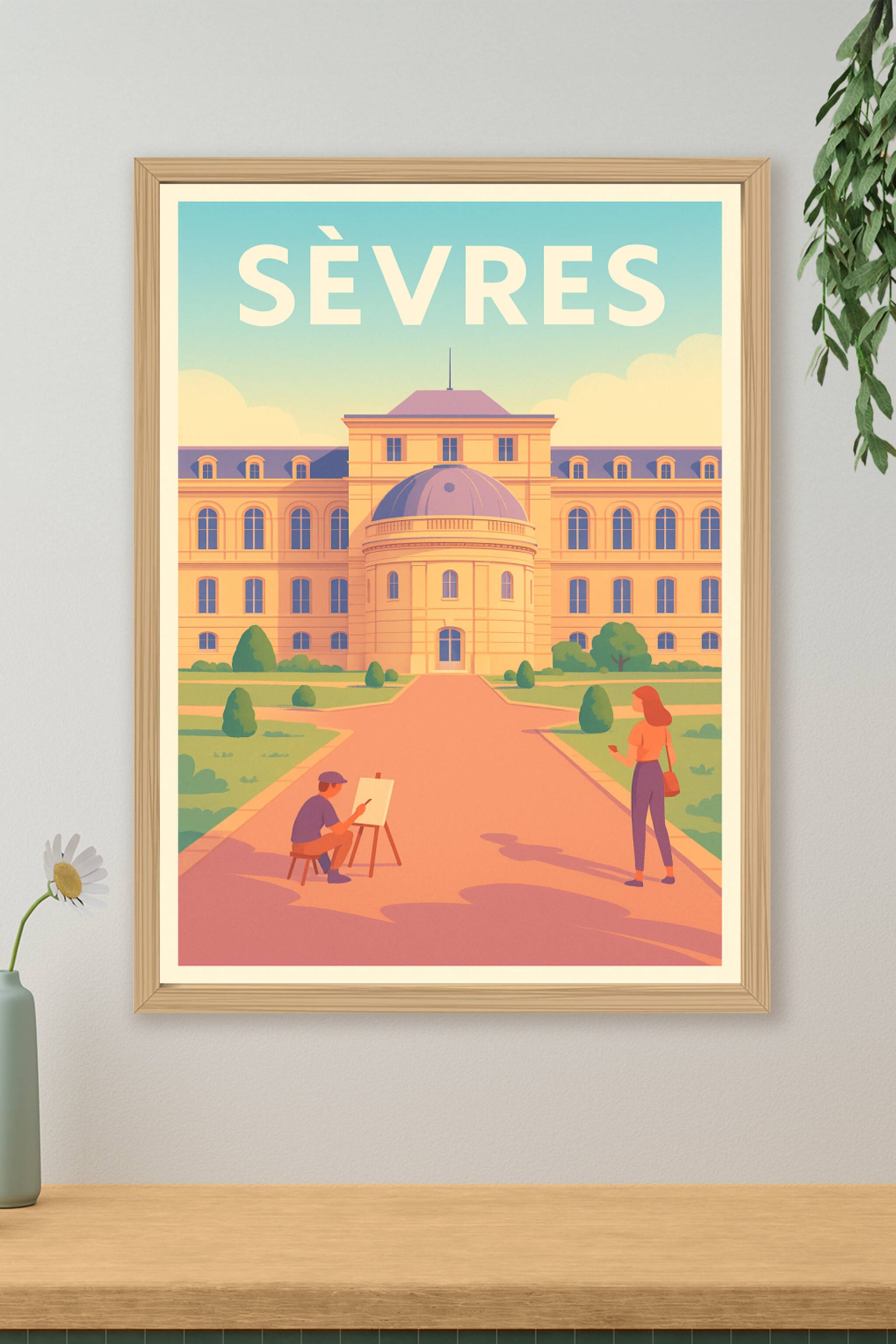 Affiche de Sèvres - L’art au cœur de la ville