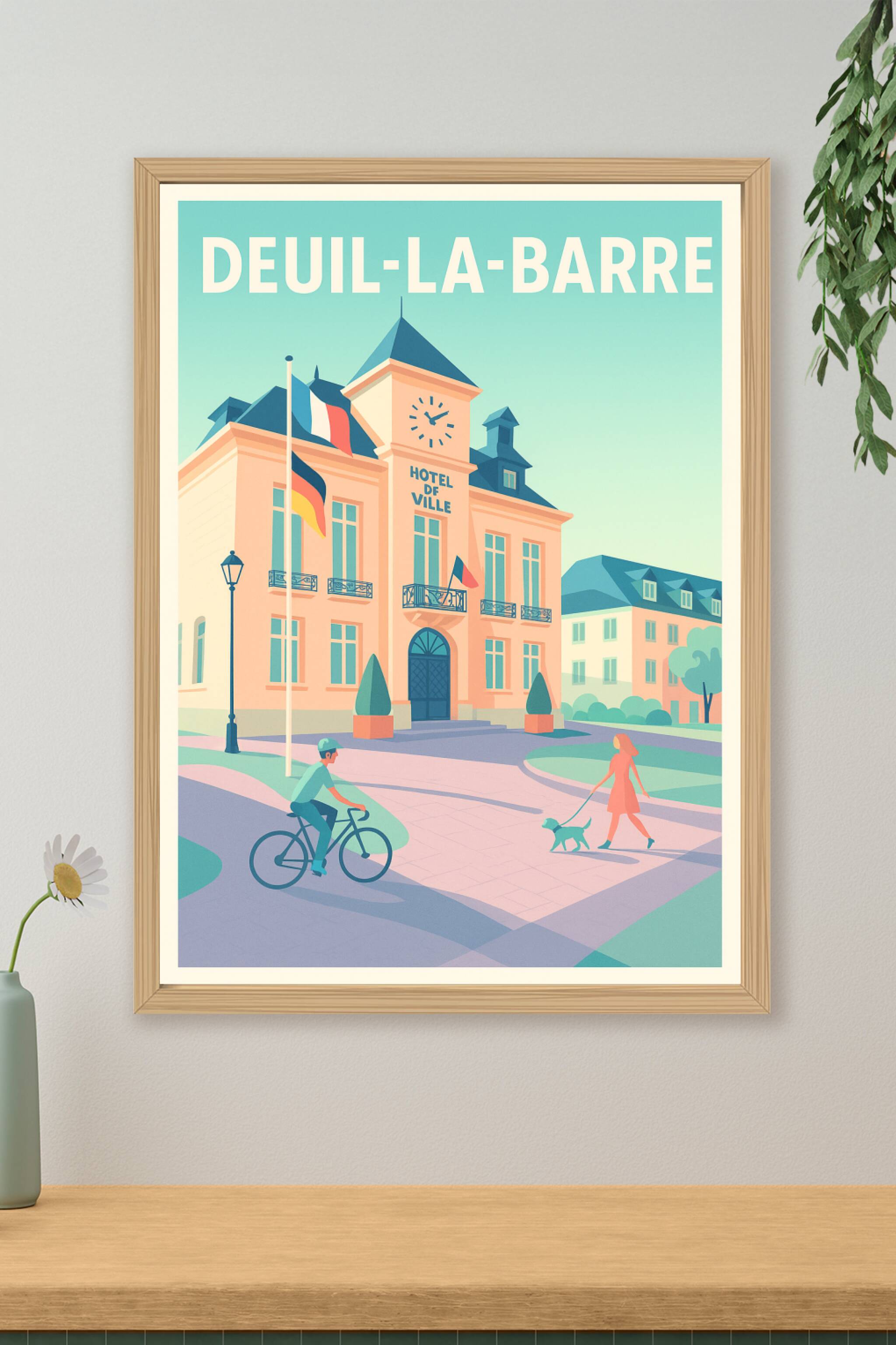 Affiche de Deuil-la-Barre - Charme et Sérénité au Cœur de la Ville
