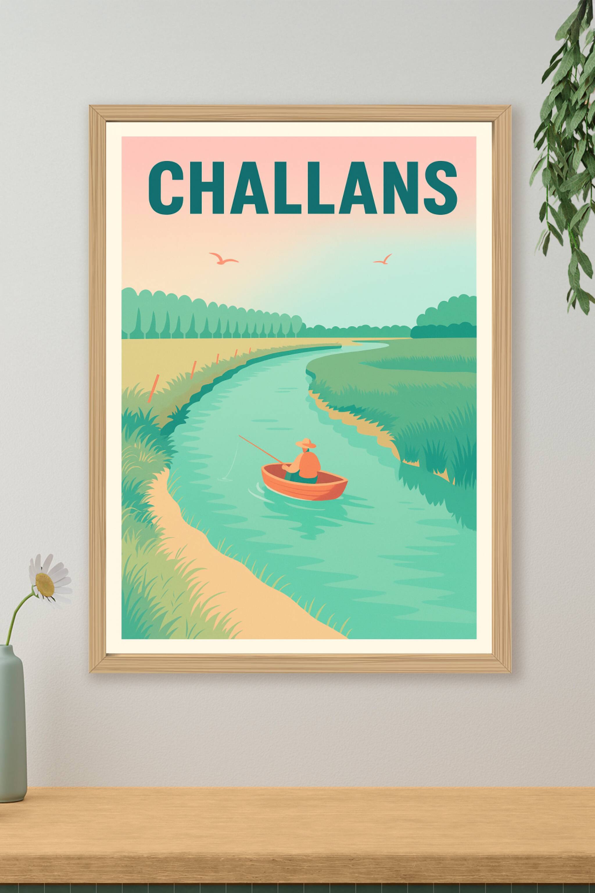 Affiche de Challans - Sérénité au fil de l'eau