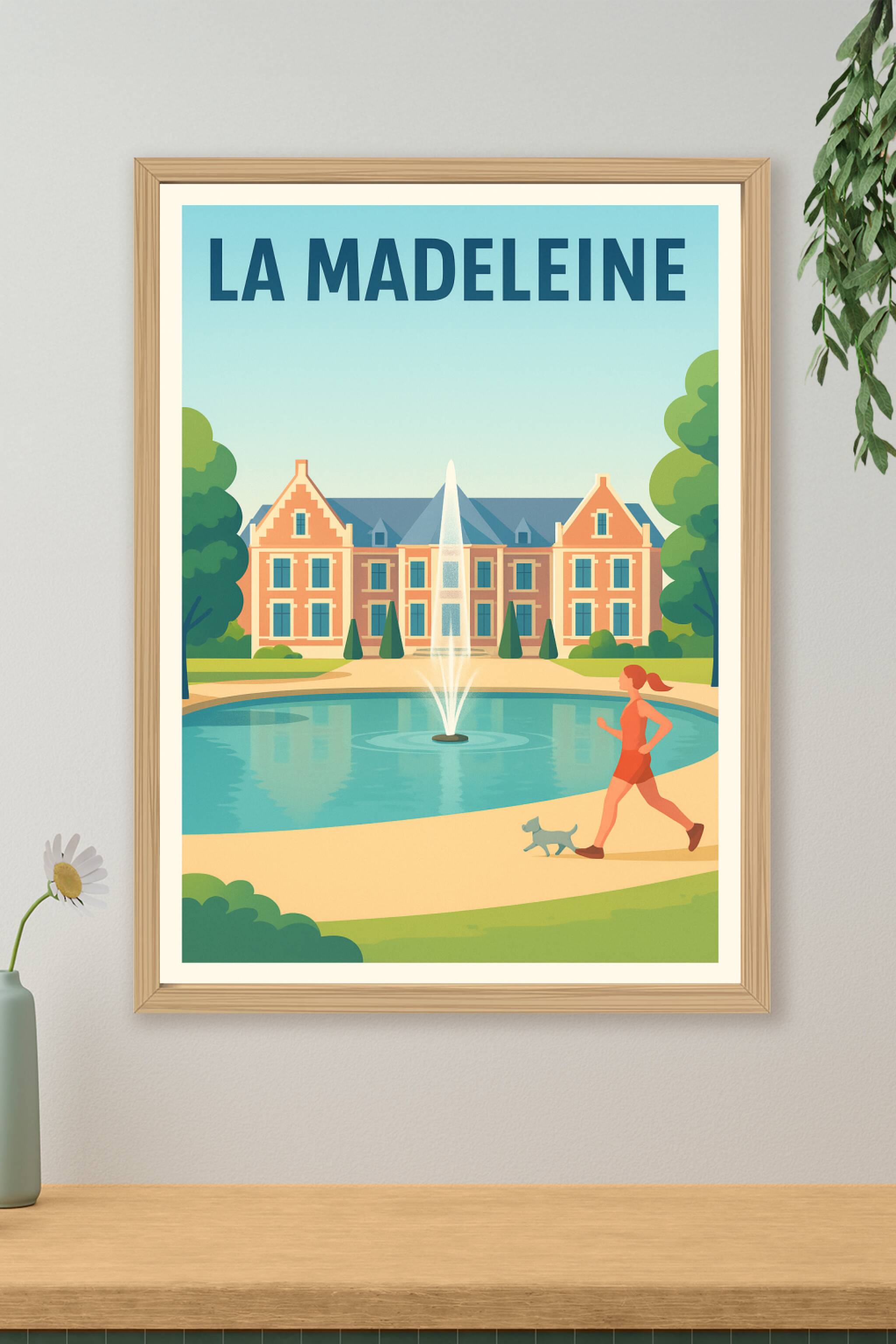 Affiche de La Madeleine - Un havre de tranquillité et de nature