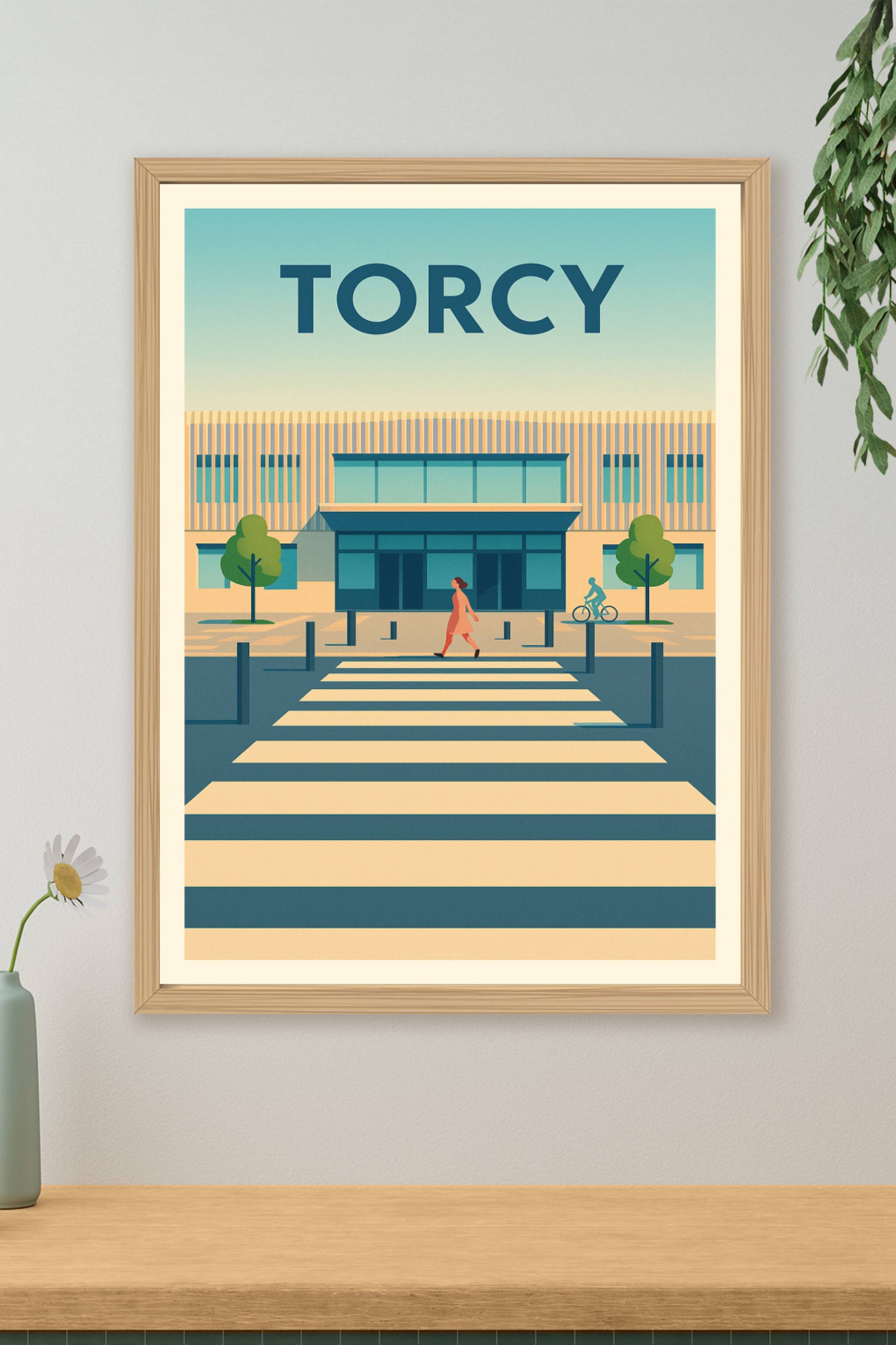Affiche de Torcy - Charme urbain moderne
