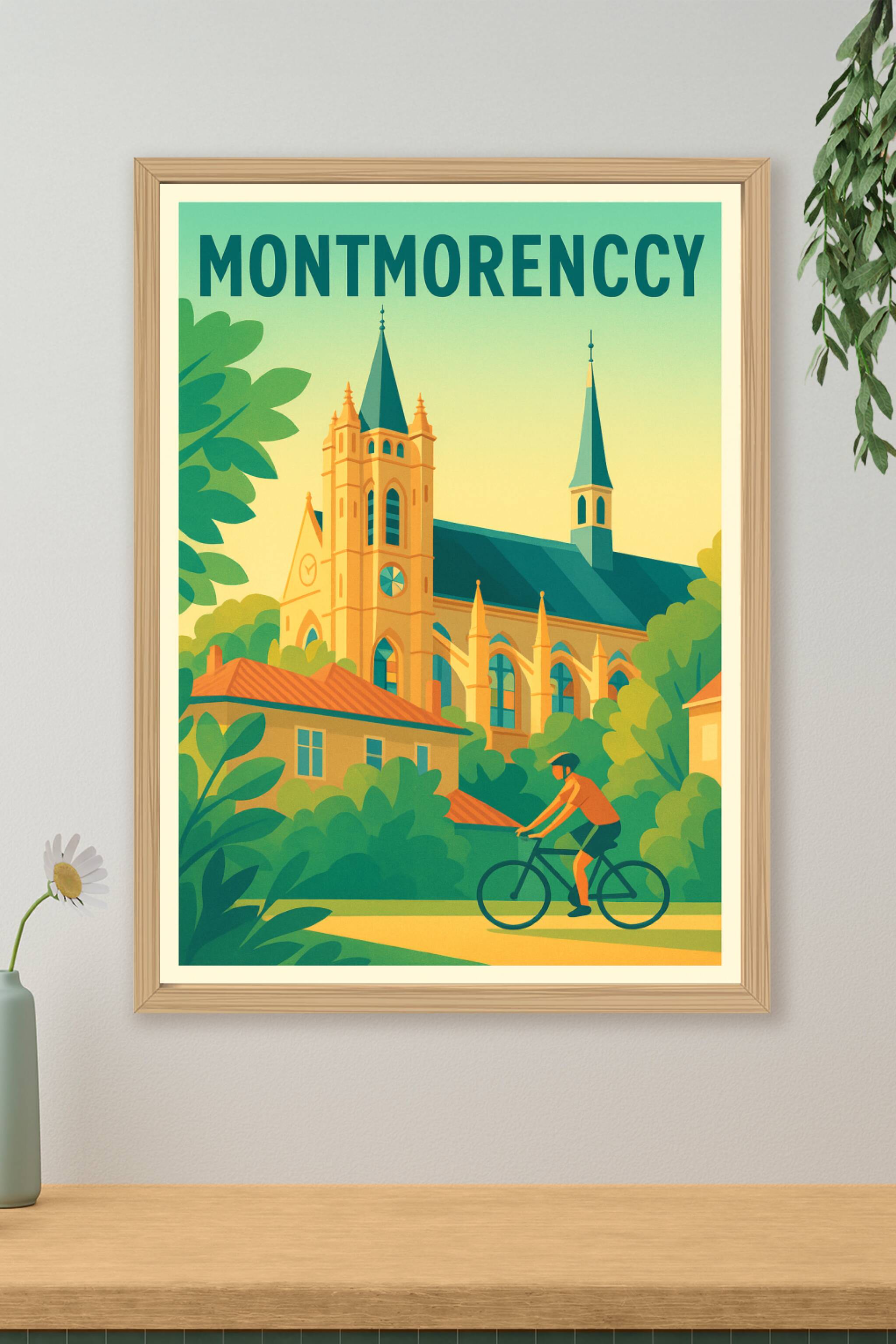 Affiche de Montmorency - Évasion au cœur du patrimoine