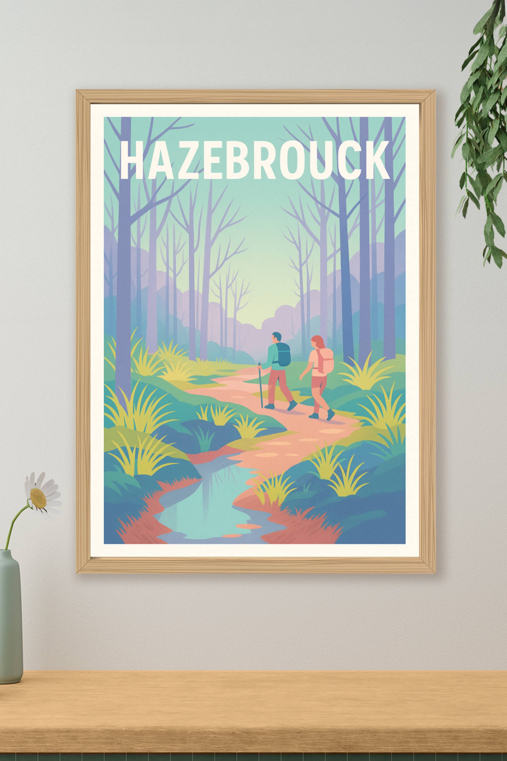 Affiche de Hazebrouck - Évasion nature et randonnée