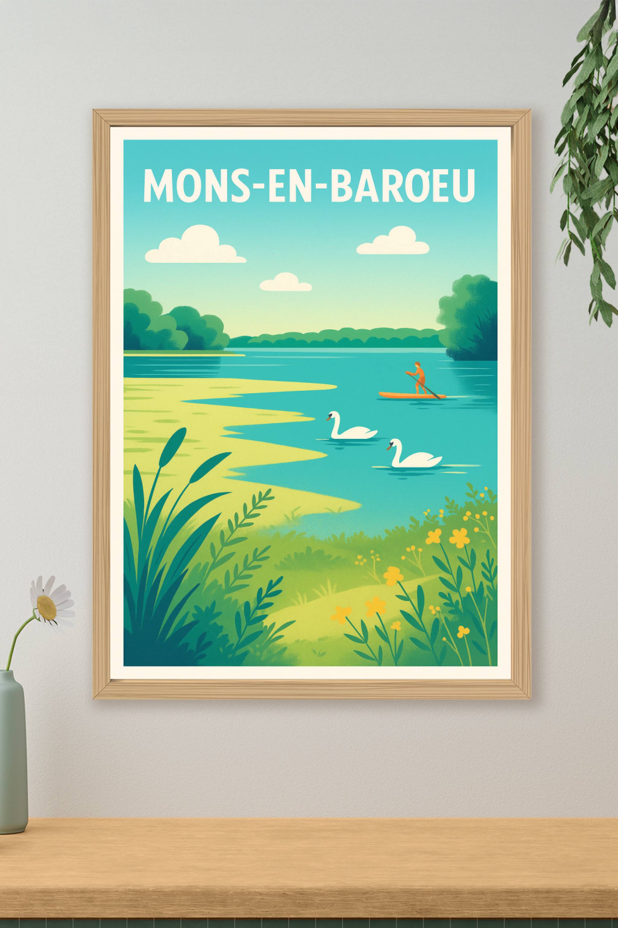 Affiche de Mons-en-Barœul - Évasion nature au fil de l'eau