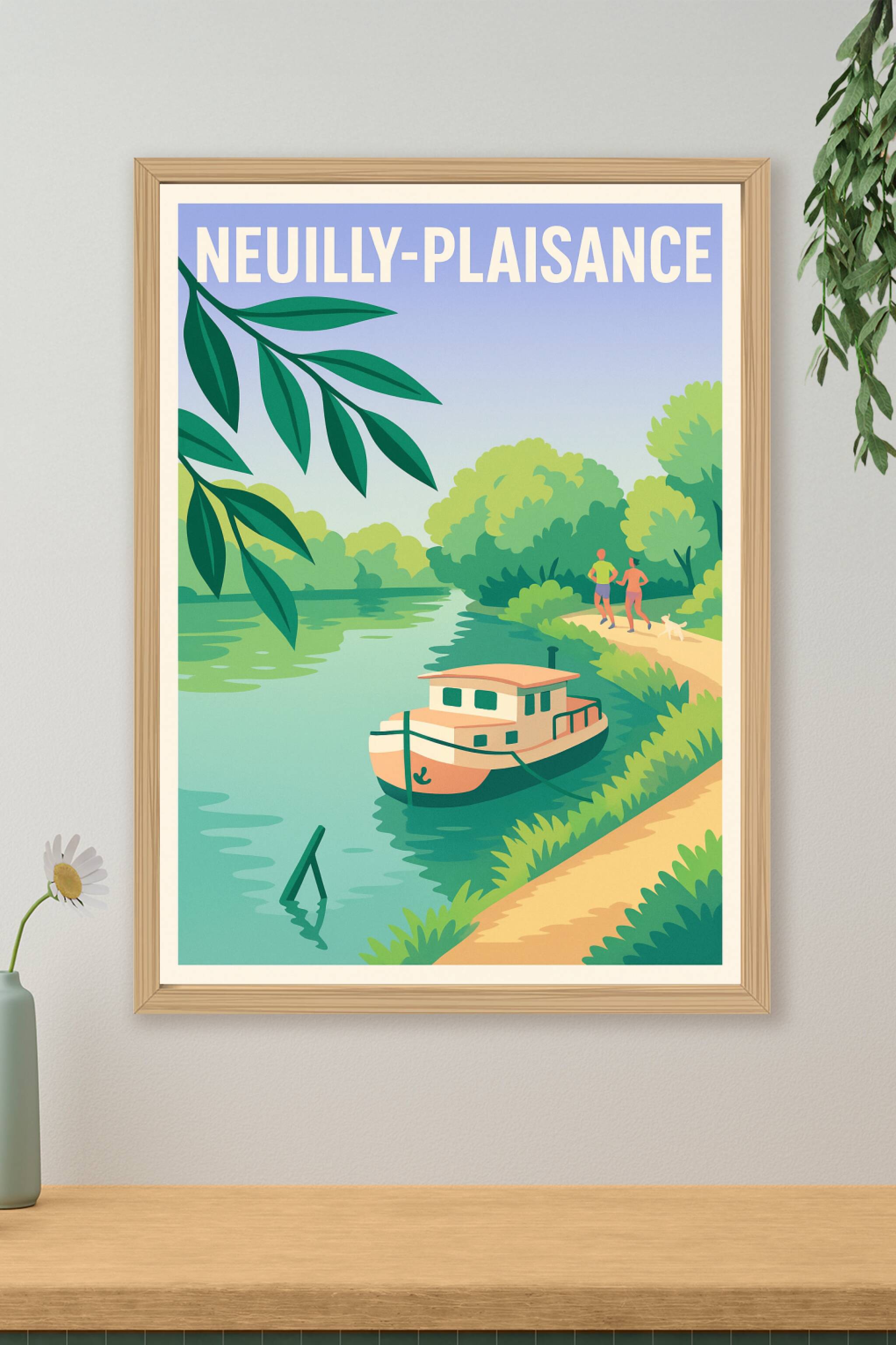 Affiche de Neuilly-Plaisance - Escapade nature au fil de l'eau