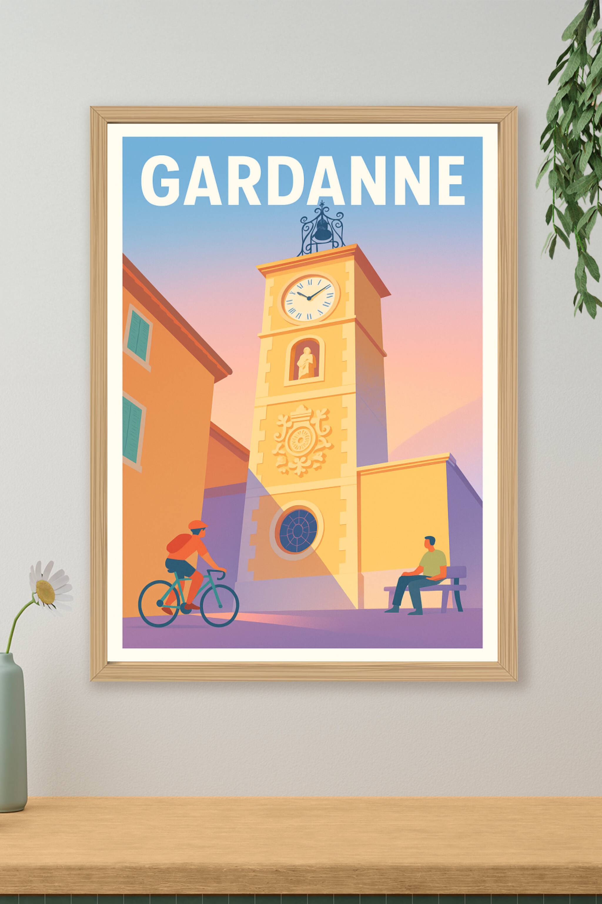 Affiche de Gardanne - Lumières douces au cœur de la ville