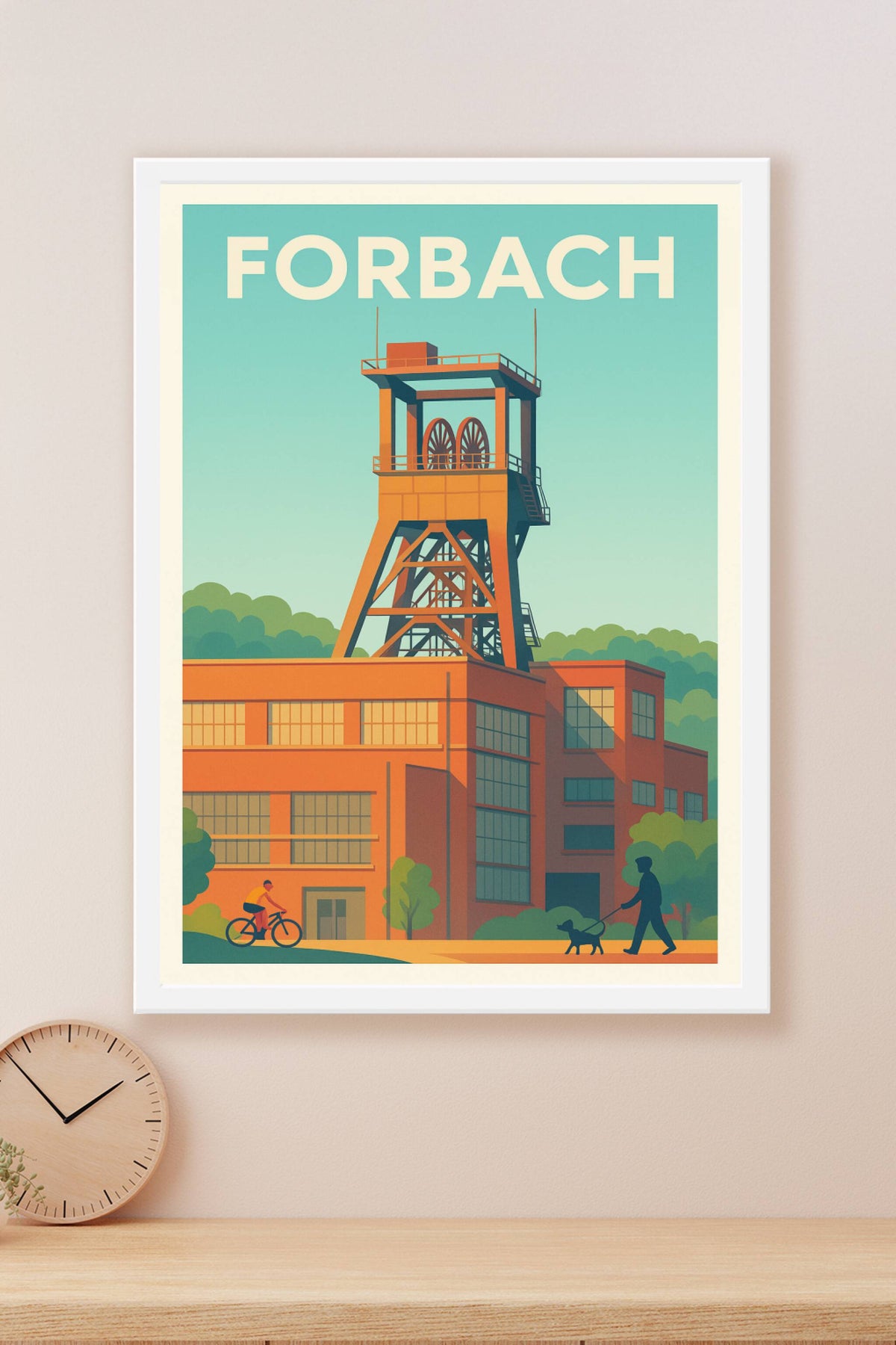 Affiche de Forbach - L'âme industrielle en héritage