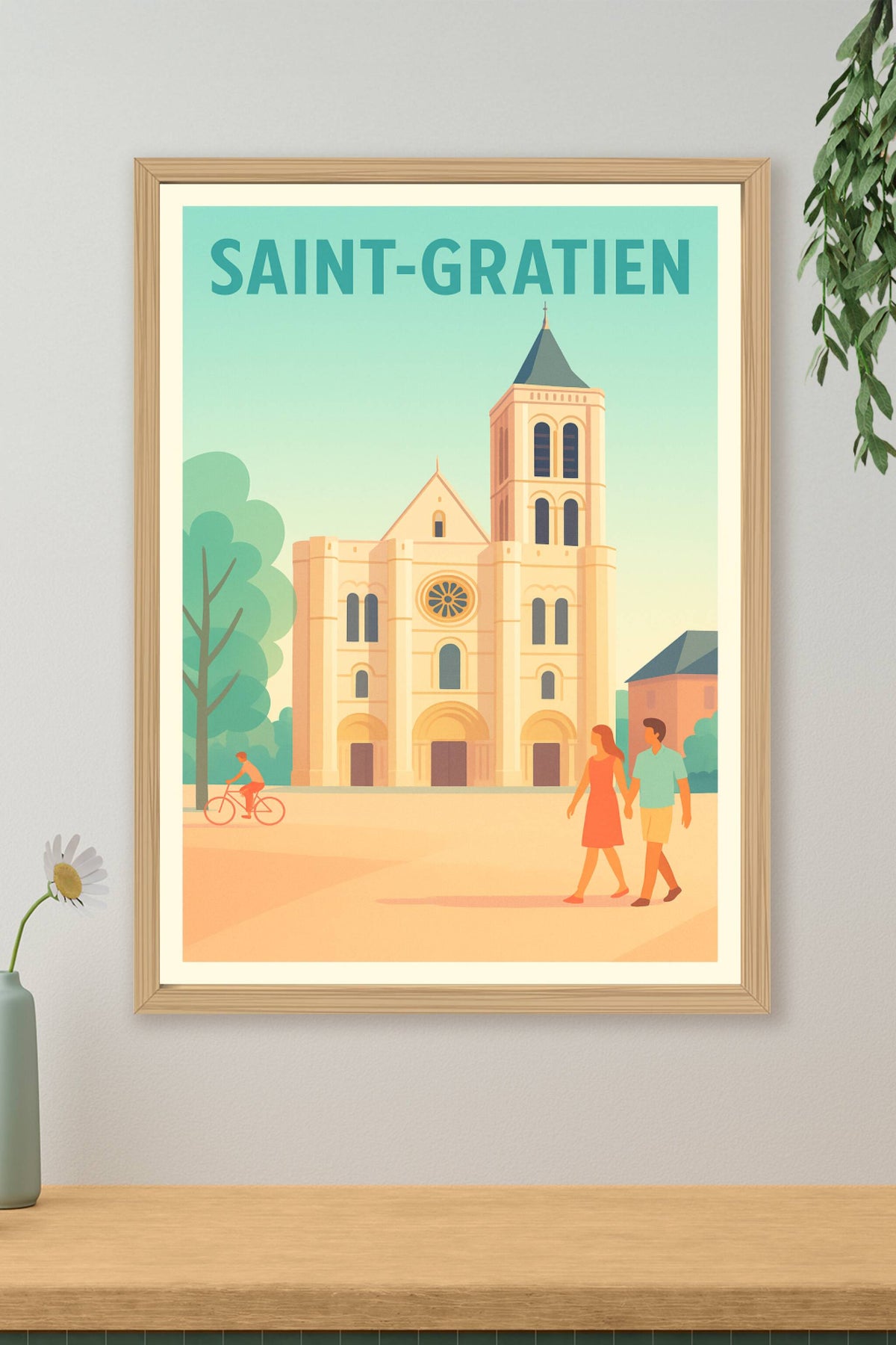 Affiche de Saint-Gratien - Charme et sérénité au cœur de la ville