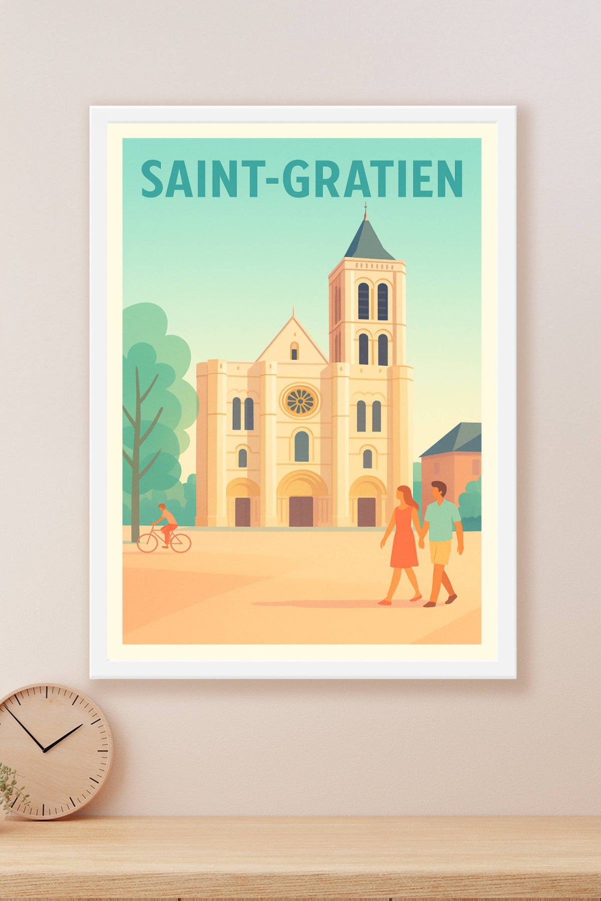 Affiche de Saint-Gratien - Charme et sérénité au cœur de la ville
