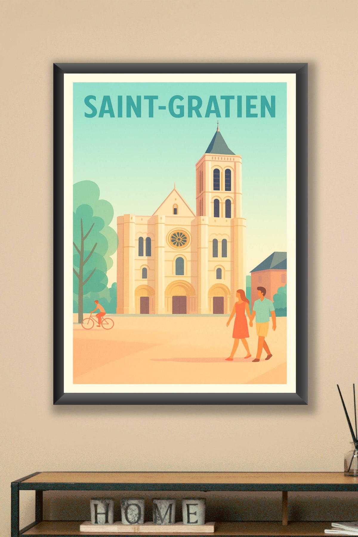 Affiche de Saint-Gratien - Charme et sérénité au cœur de la ville