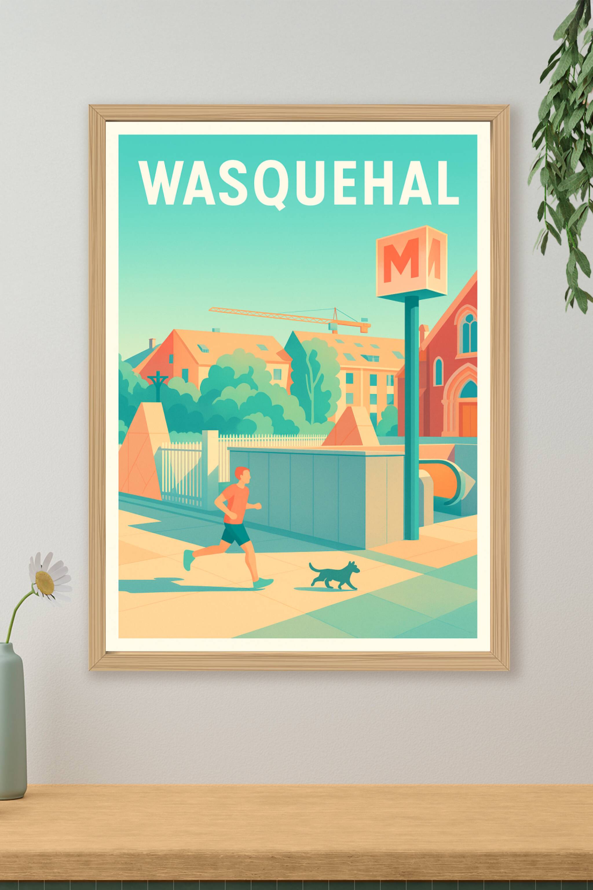 Affiche de Wasquehal - Promenade urbaine en douceur