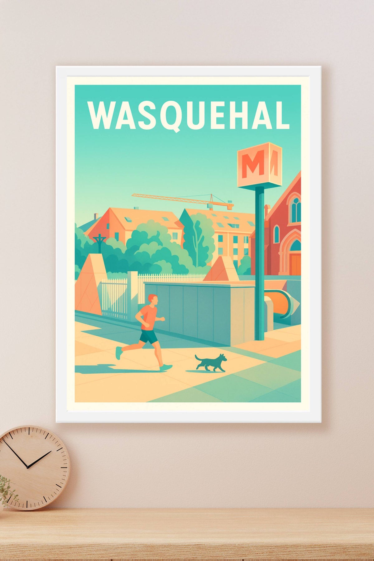 Affiche de Wasquehal - Promenade urbaine en douceur