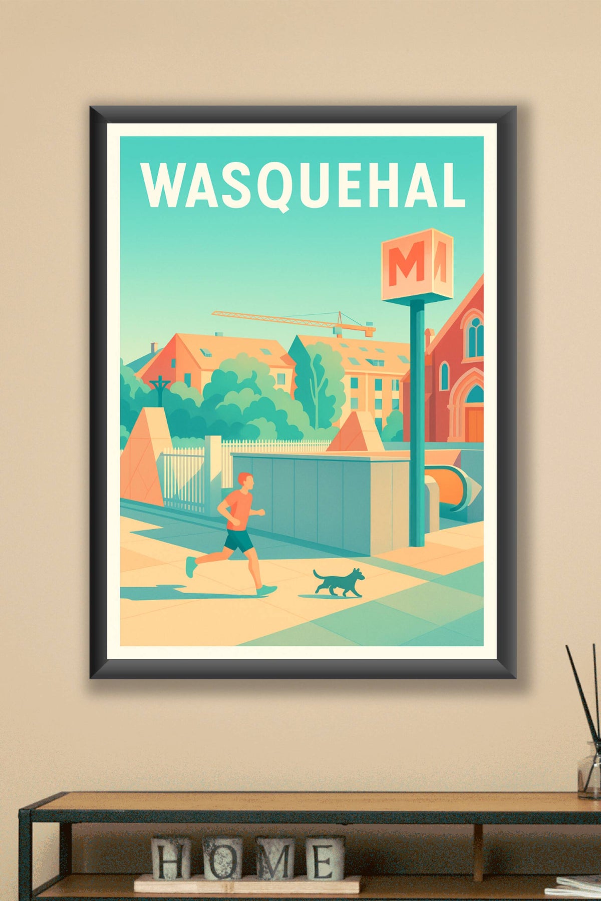 Affiche de Wasquehal - Promenade urbaine en douceur