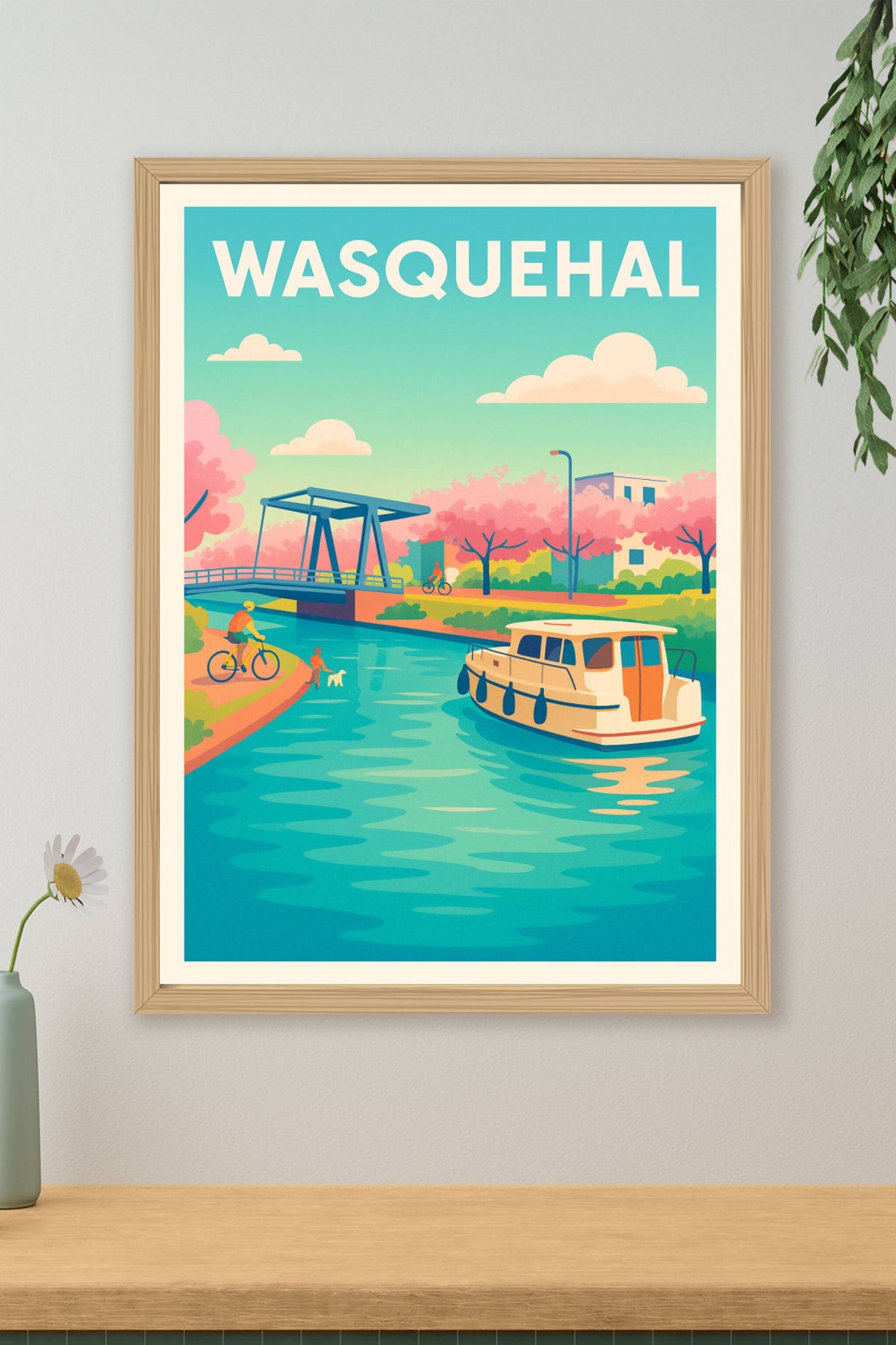 Affiche de Wasquehal - Évasion au fil de l'eau