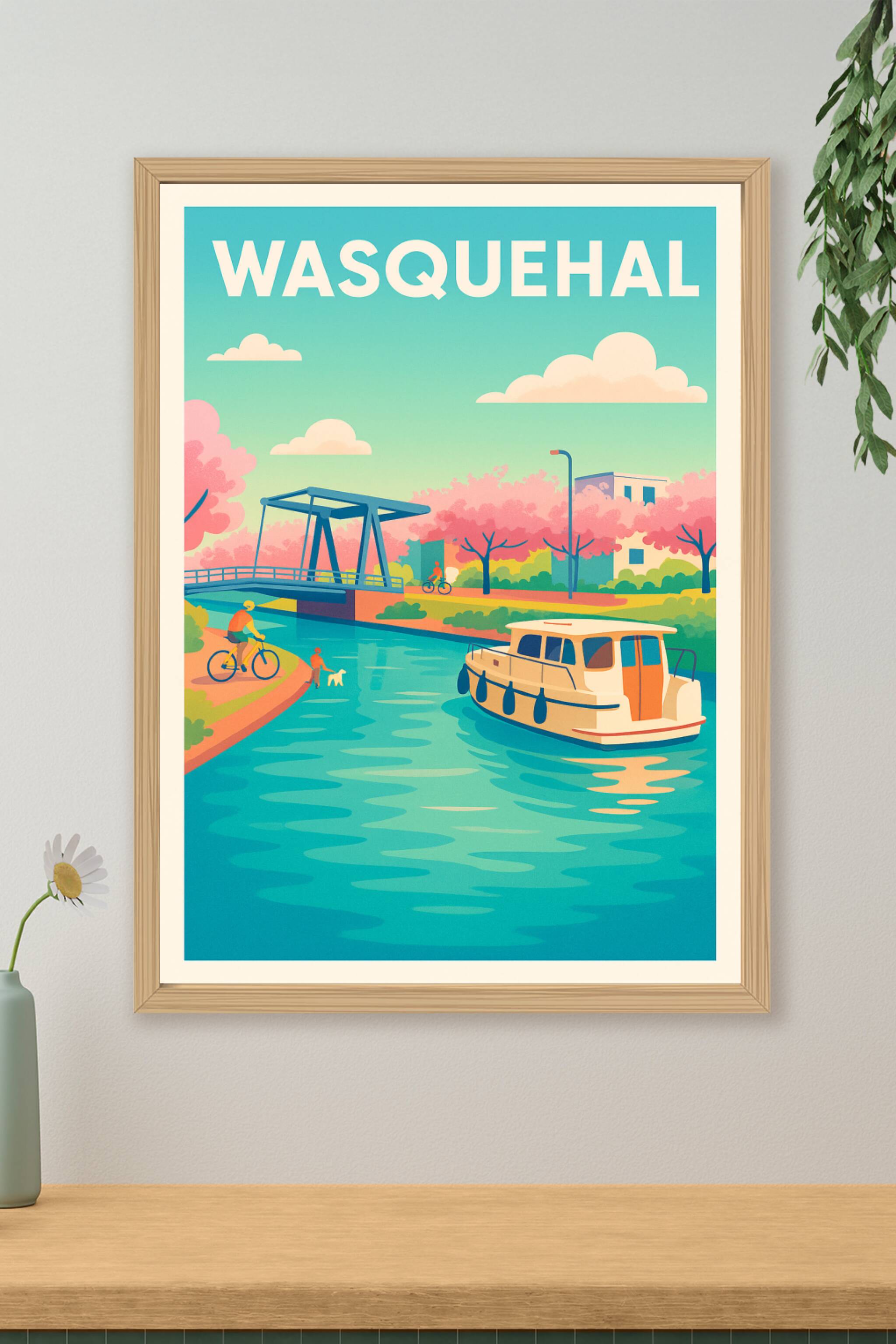 Affiche de Wasquehal - Évasion au fil de l'eau