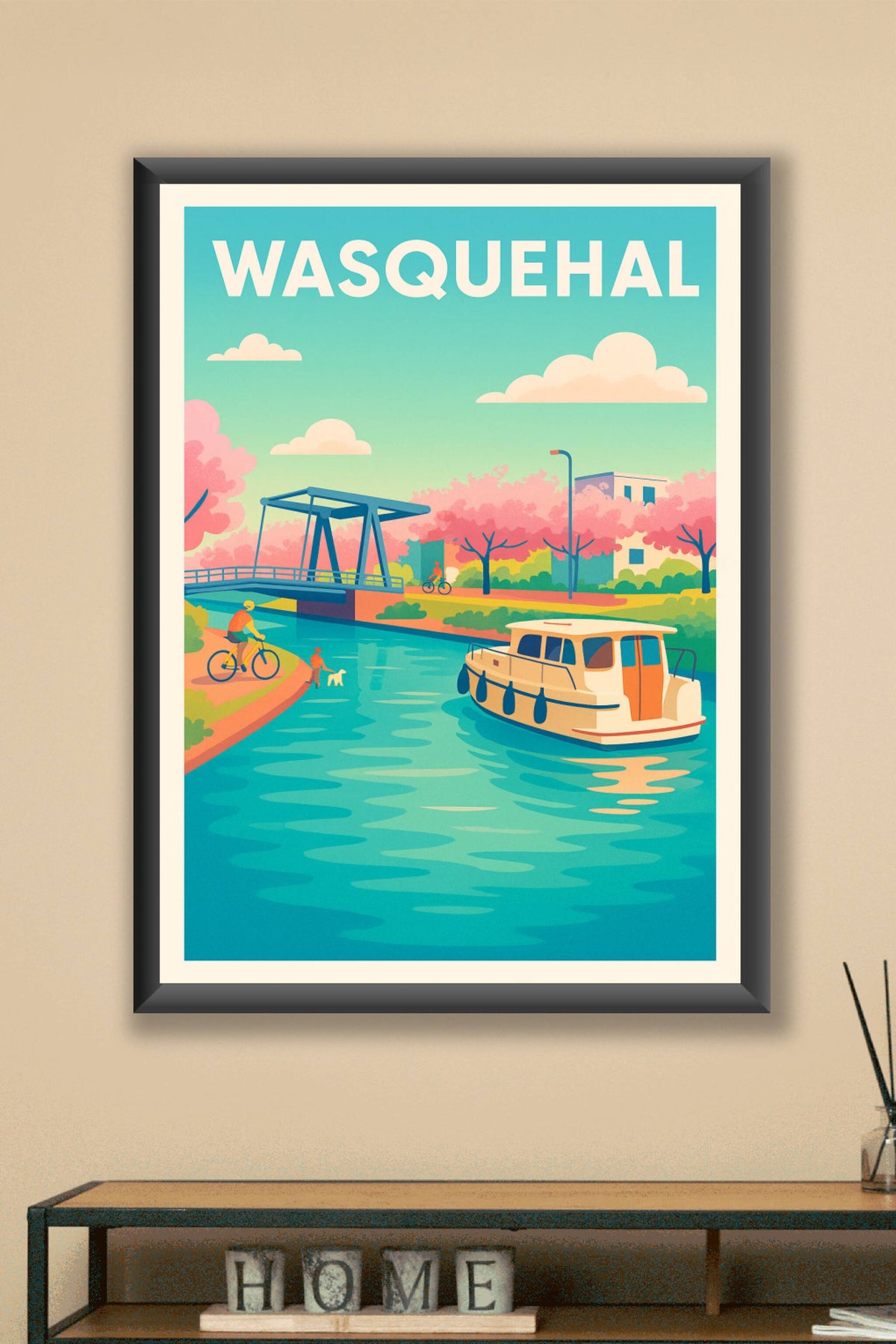 Affiche de Wasquehal - Évasion au fil de l'eau