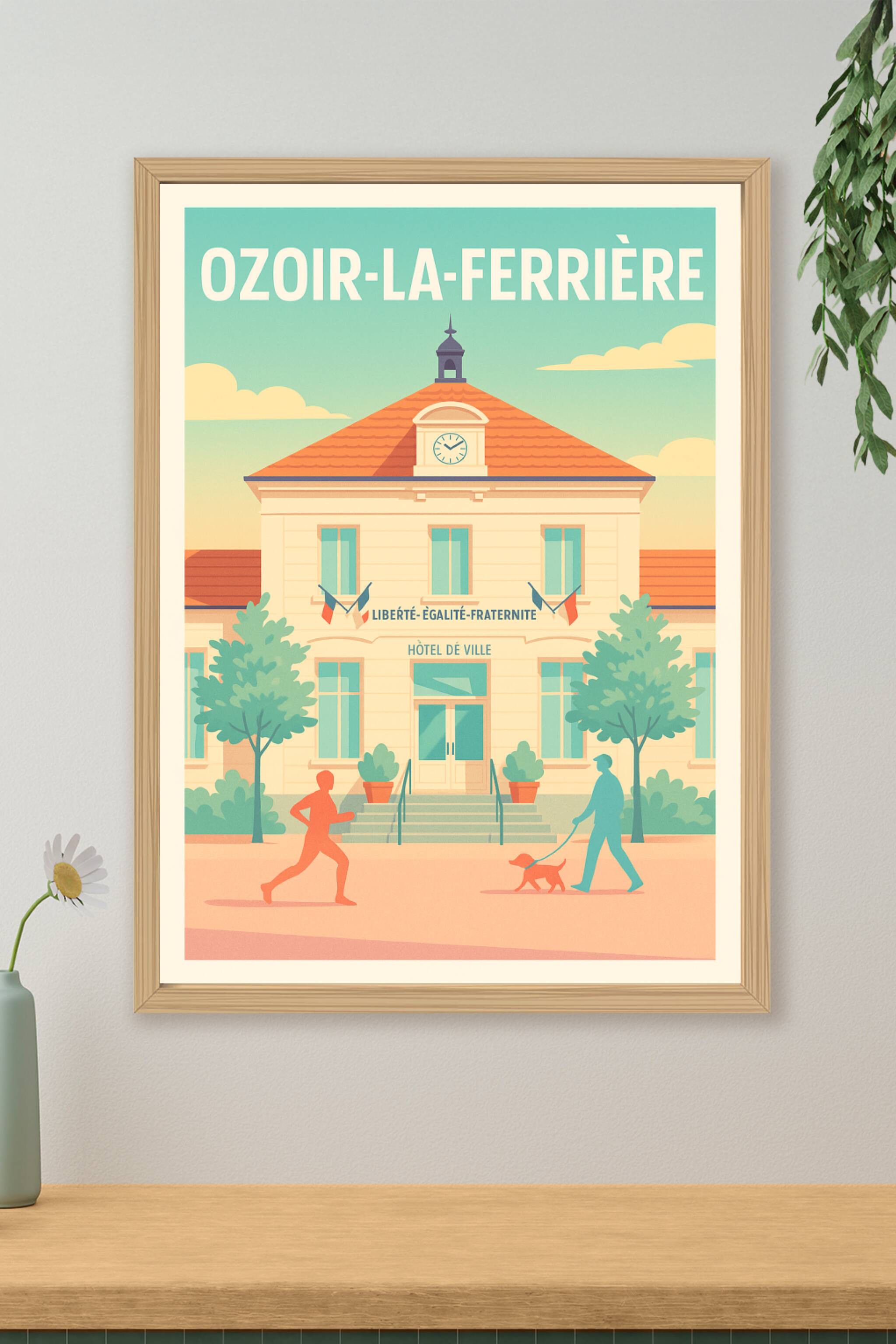 Affiche de Ozoir-la-Ferrière - Charme et quotidien à l'Hôtel de Ville