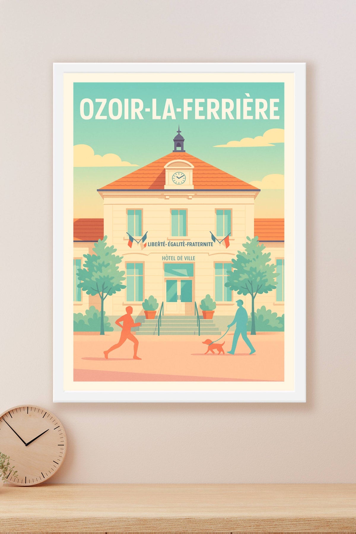 Affiche de Ozoir-la-Ferrière - Charme et quotidien à l'Hôtel de Ville