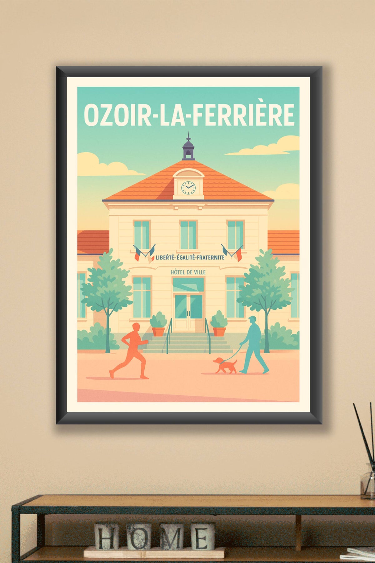 Affiche de Ozoir-la-Ferrière - Charme et quotidien à l'Hôtel de Ville