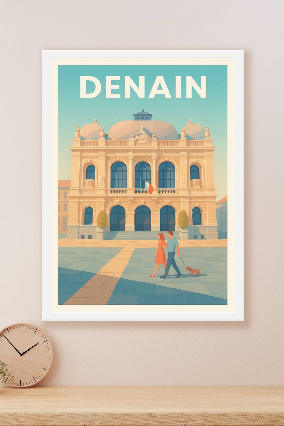 Affiche de Denain - Élégance et patrimoine au cœur de la ville