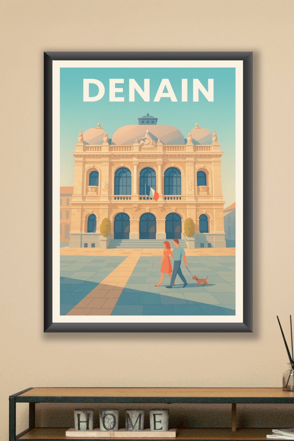 Affiche de Denain - Élégance et patrimoine au cœur de la ville