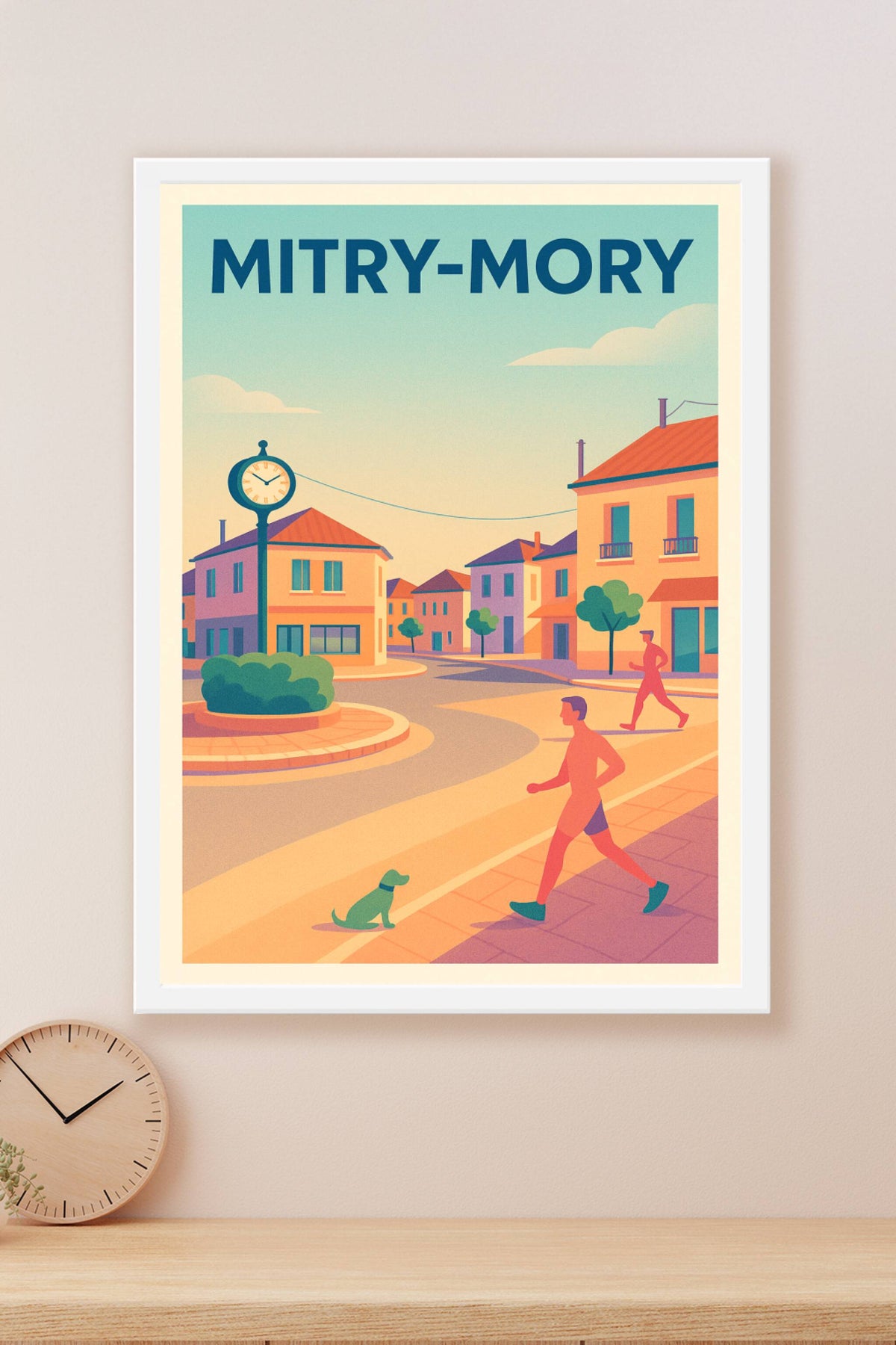 Affiche de Mitry-Mory - L'Art de la Promenade Matinale