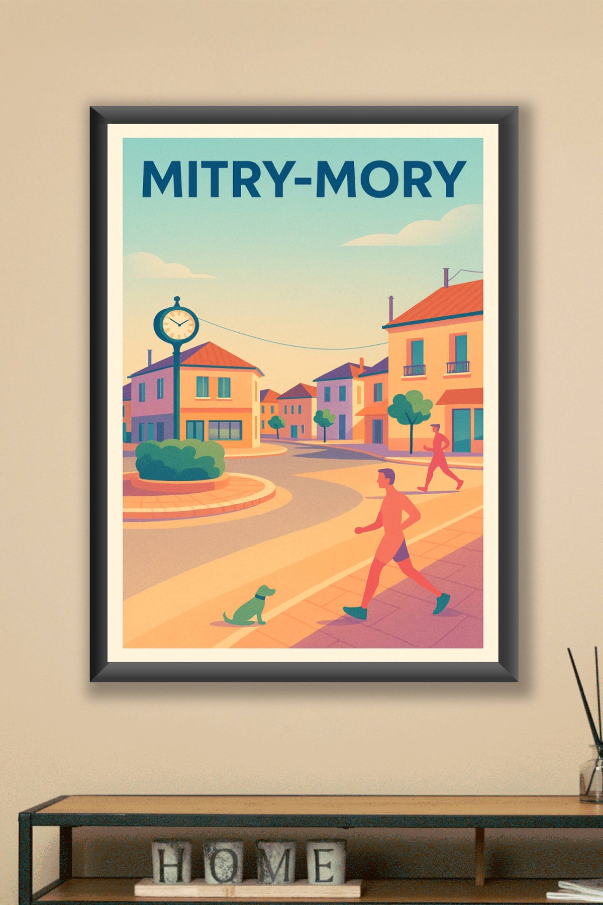 Affiche de Mitry-Mory - L'Art de la Promenade Matinale