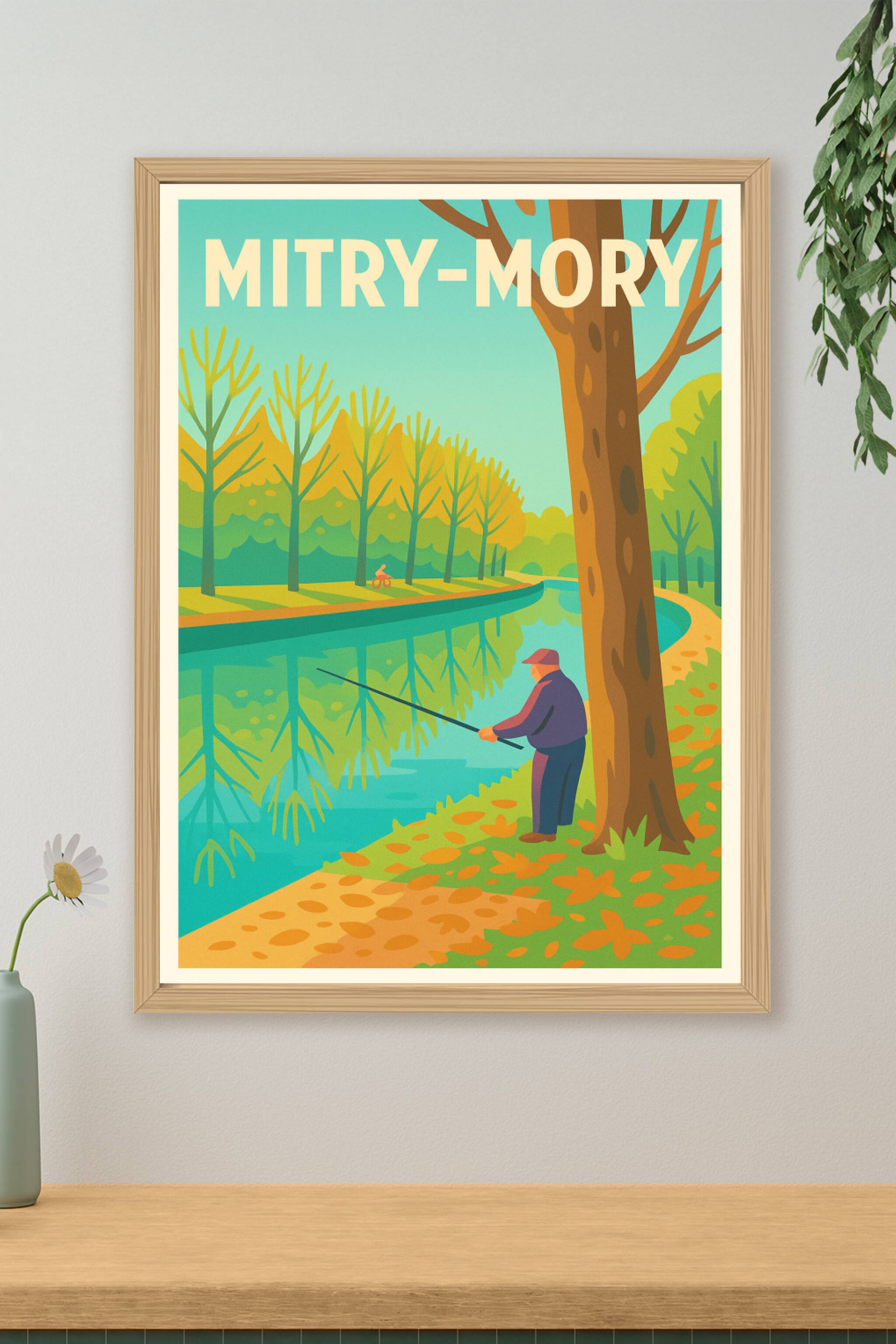 Affiche de Mitry-Mory - Tranquillité au fil de l'eau