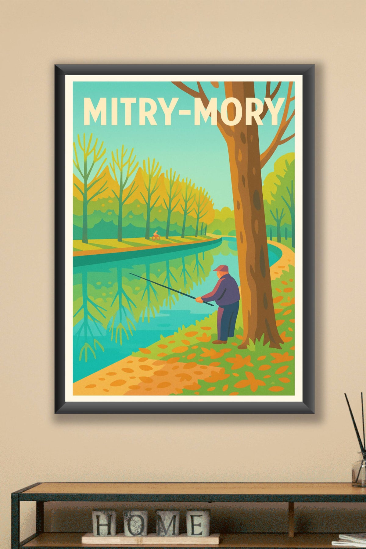 Affiche de Mitry-Mory - Tranquillité au fil de l'eau