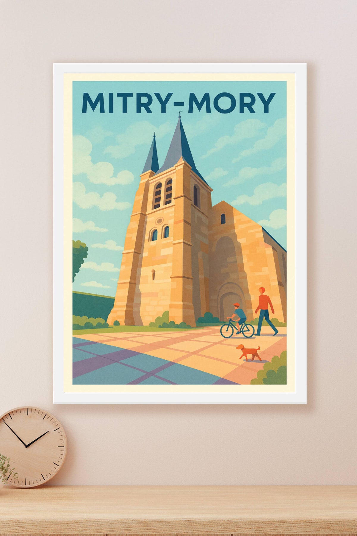 Affiche de Mitry-Mory - Charme historique et douceur de vivre