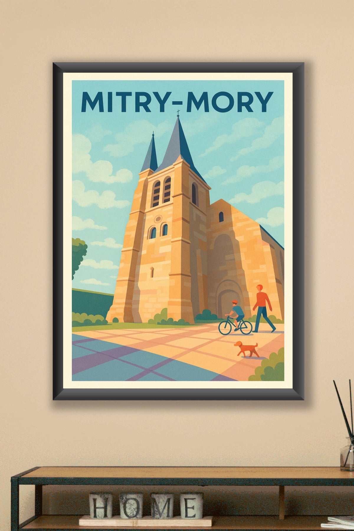 Affiche de Mitry-Mory - Charme historique et douceur de vivre
