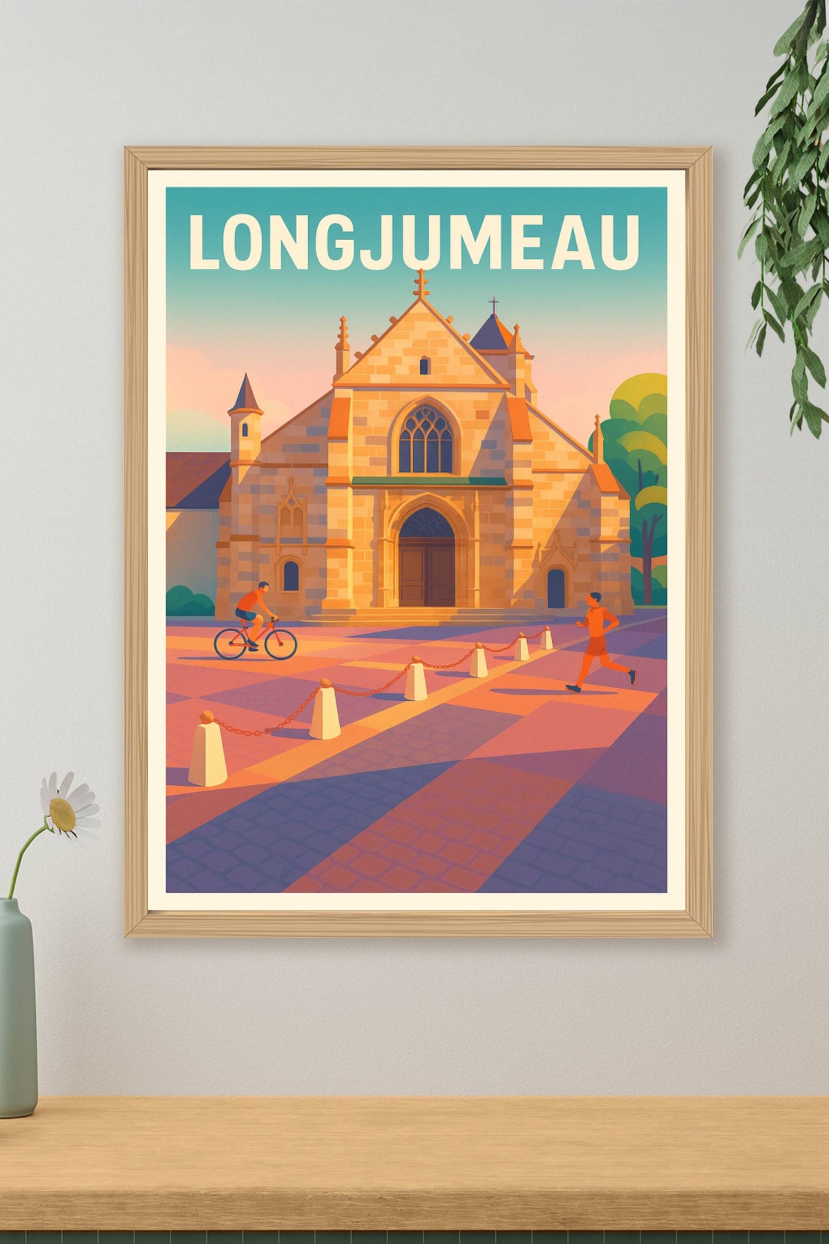 Affiche de Longjumeau - Sérénité au cœur de la ville