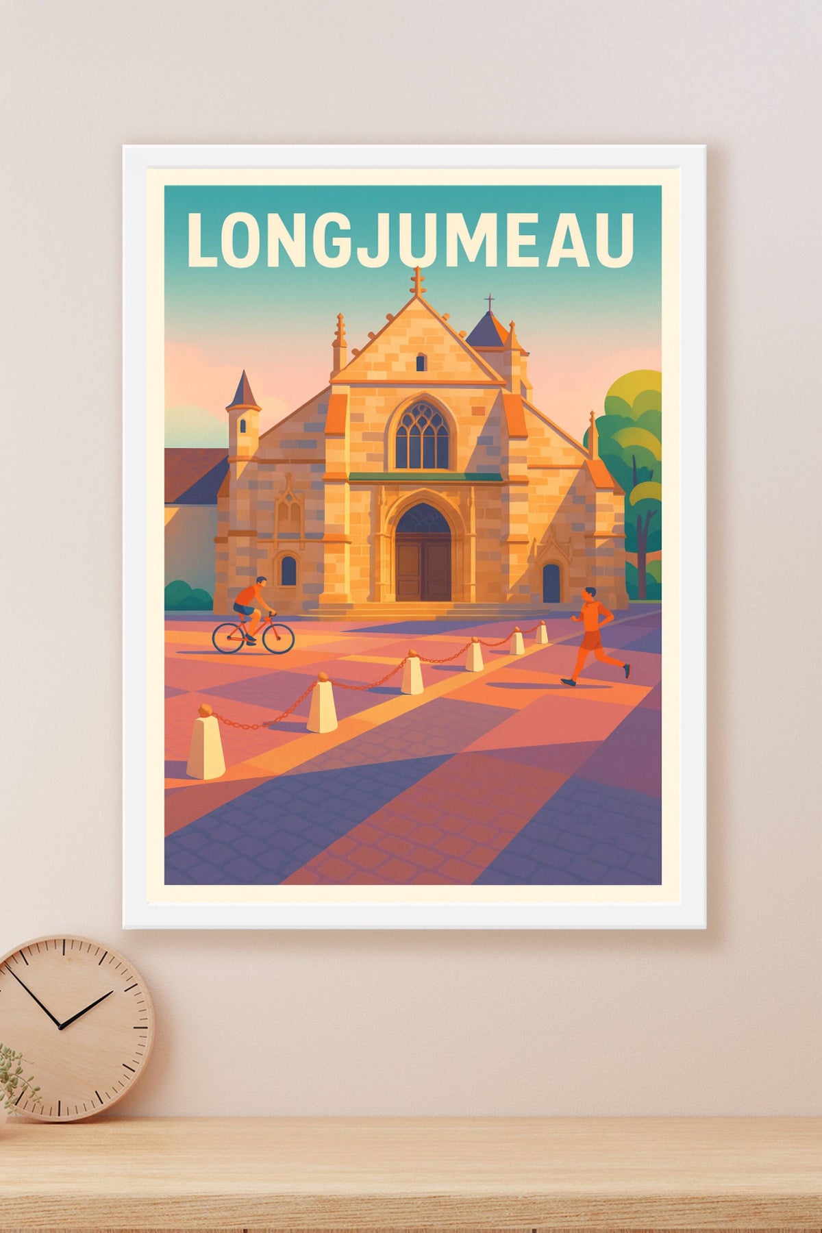 Affiche de Longjumeau - Sérénité au cœur de la ville